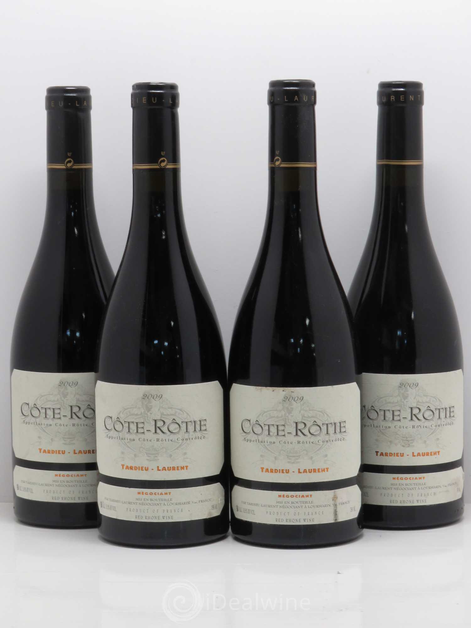 Côte-Rôtie Maison Tardieu-Laurent 2009 - Lot de 4 bouteilles - 0