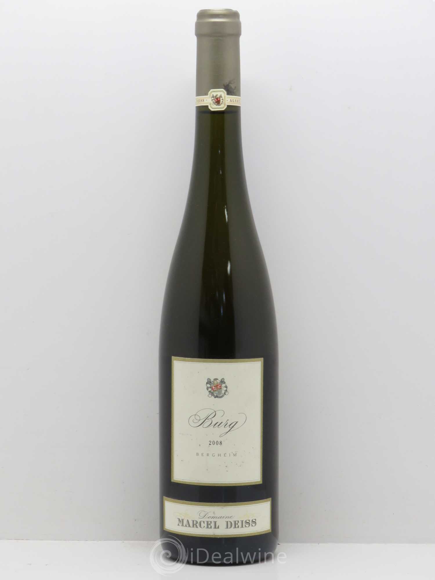 Alsace Burg Marcel Deiss (Domaine) 2008 - Lot de 1 bouteille - 0