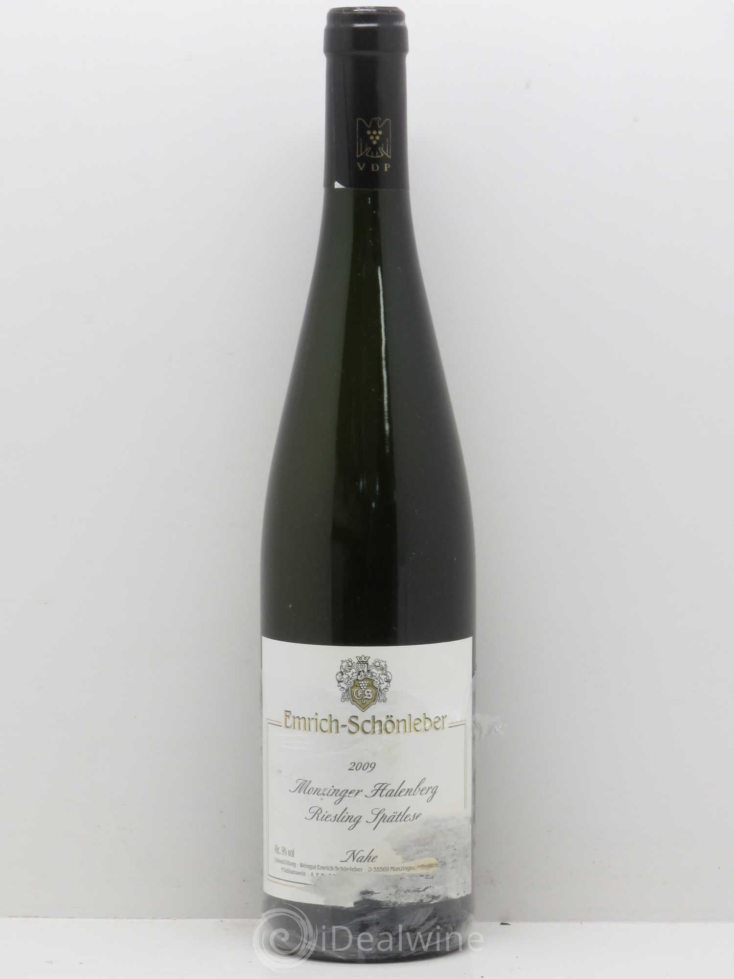 Riesling Weingut Emrich-Schönleber Monzinger Halenberg Spätlese 2009 - Posten von 1 Flasche - 0