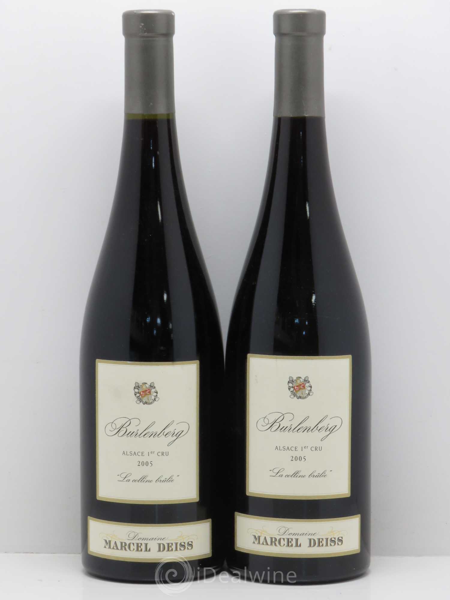 Alsace Burlenberg Marcel Deiss (Domaine) La colline brûlée 2005 - Lot de 2 bouteilles - 0