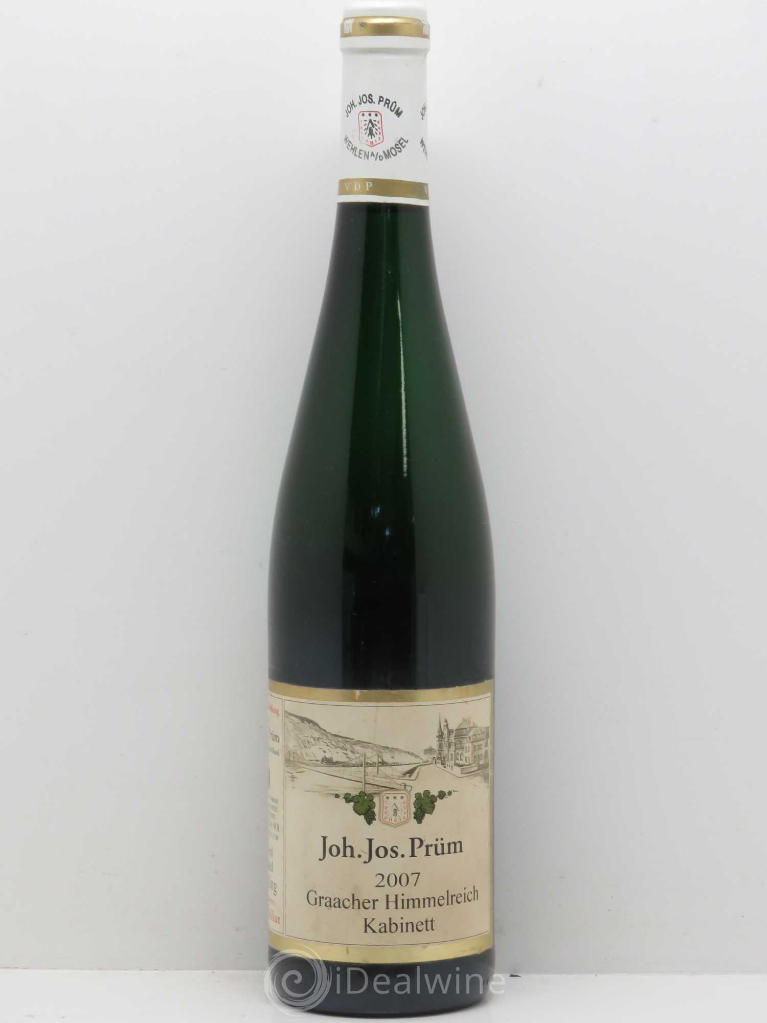 Riesling Joh. Jos. Prum Graacher Himmelreich Kabinett 2007 - Posten von 1 Flasche - 0
