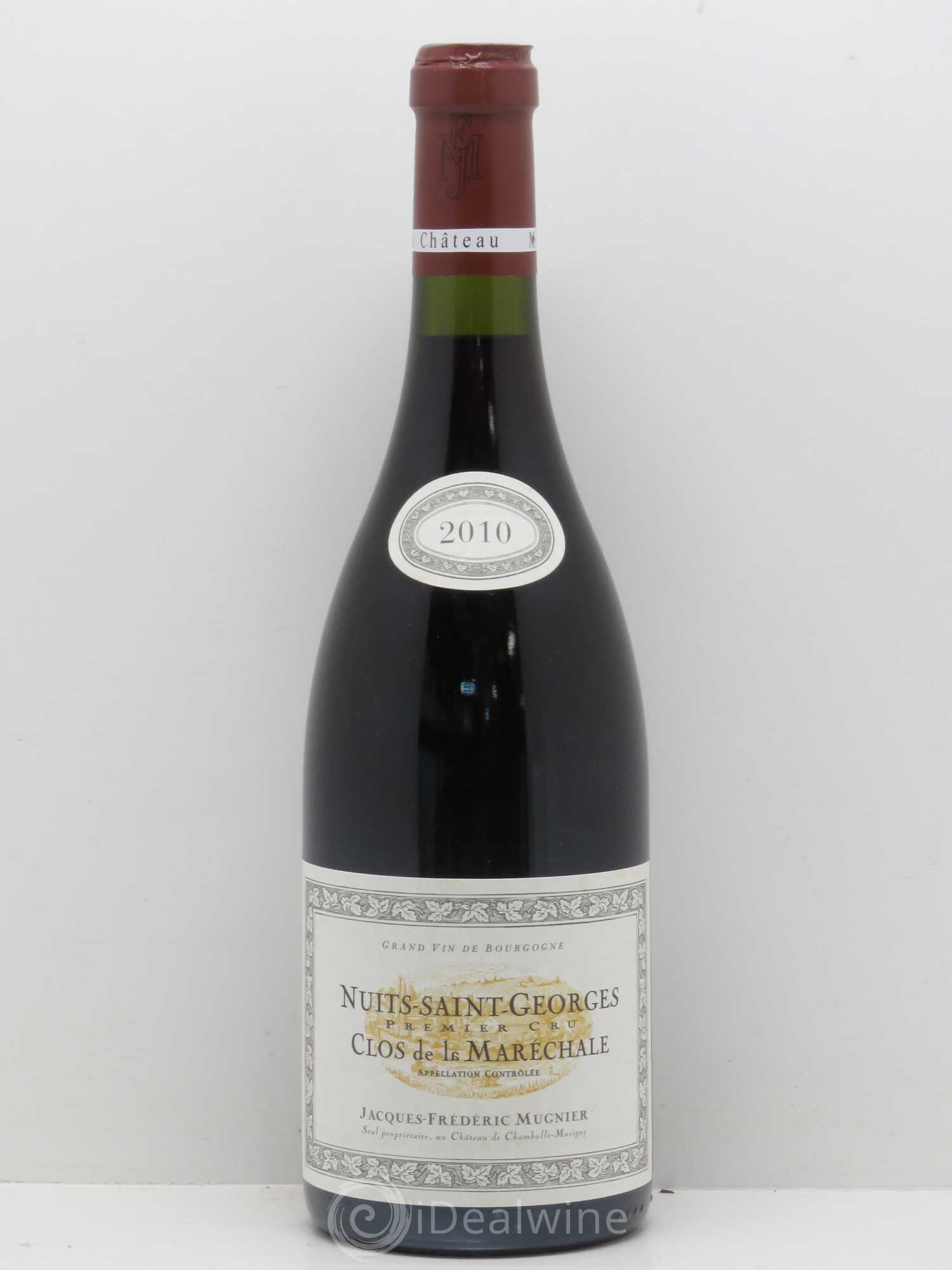 Nuits-Saint-Georges 1er Cru Clos de La Maréchale Jacques-Frédéric Mugnier 2010 - Lot de 1 bouteille - 0