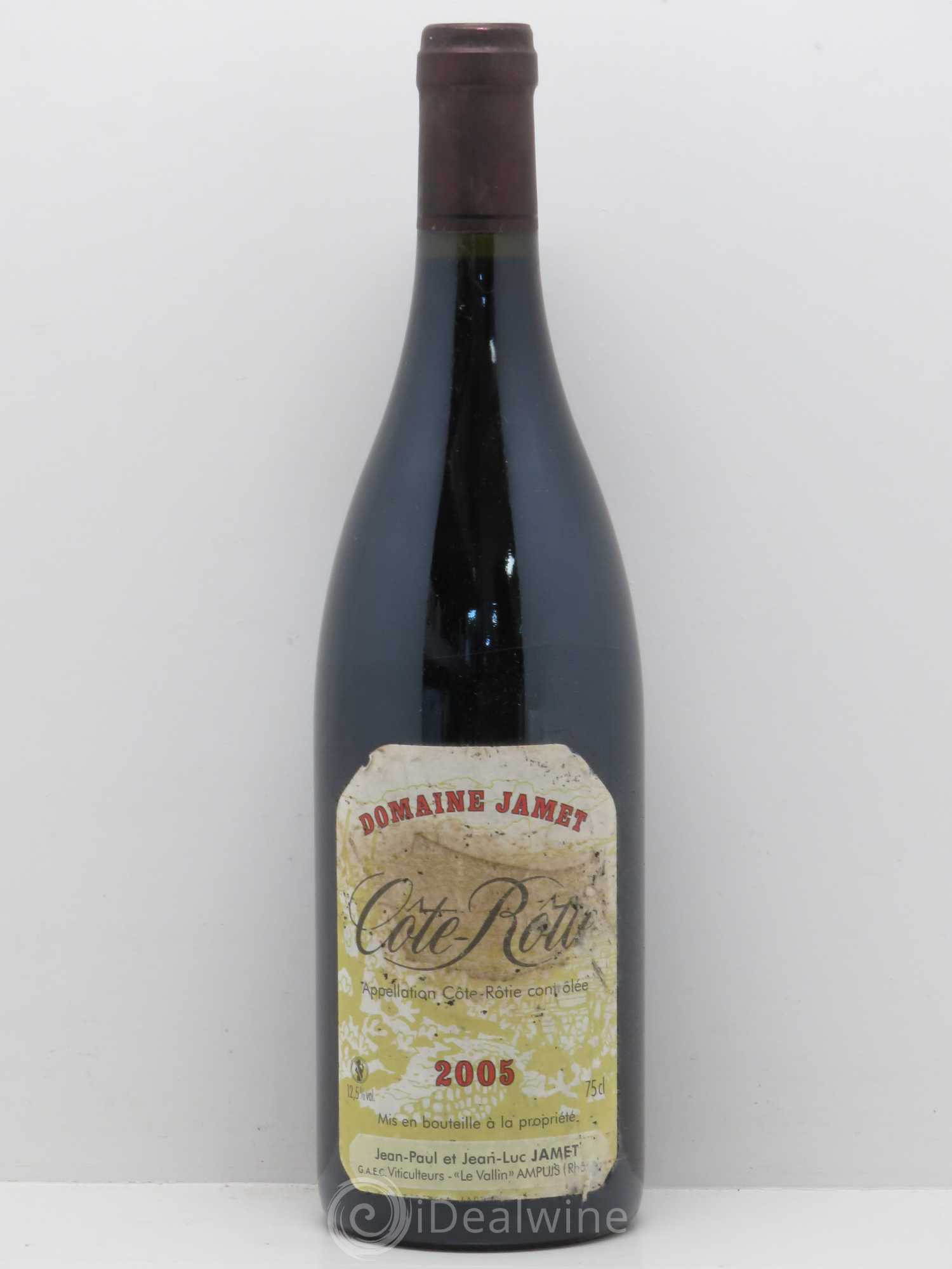 Côte-Rôtie Jamet (Domaine) 2005 - Lot de 1 bouteille - 0