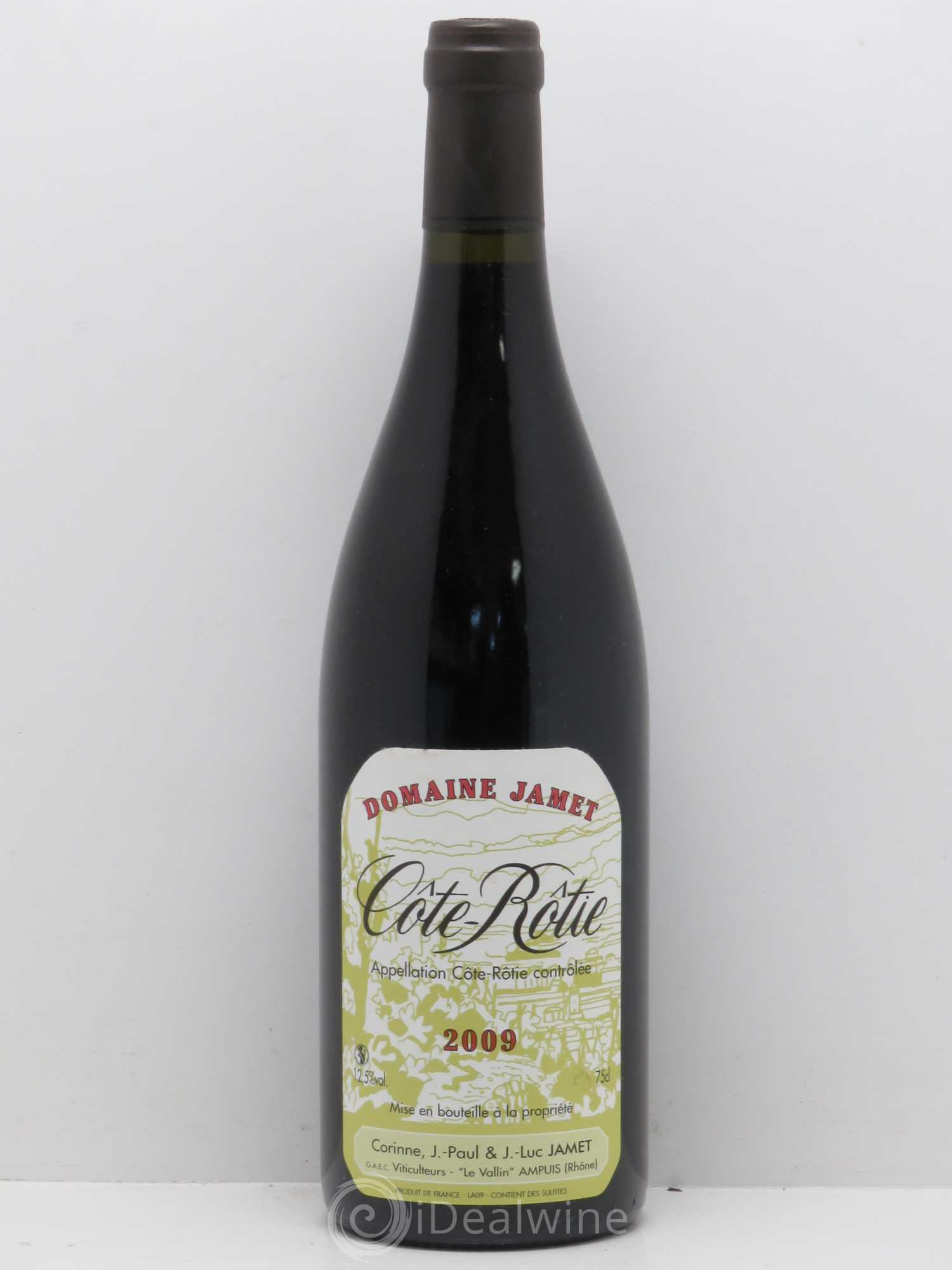 Côte-Rôtie Jamet (Domaine) 2009 - Lot de 1 bouteille - 0