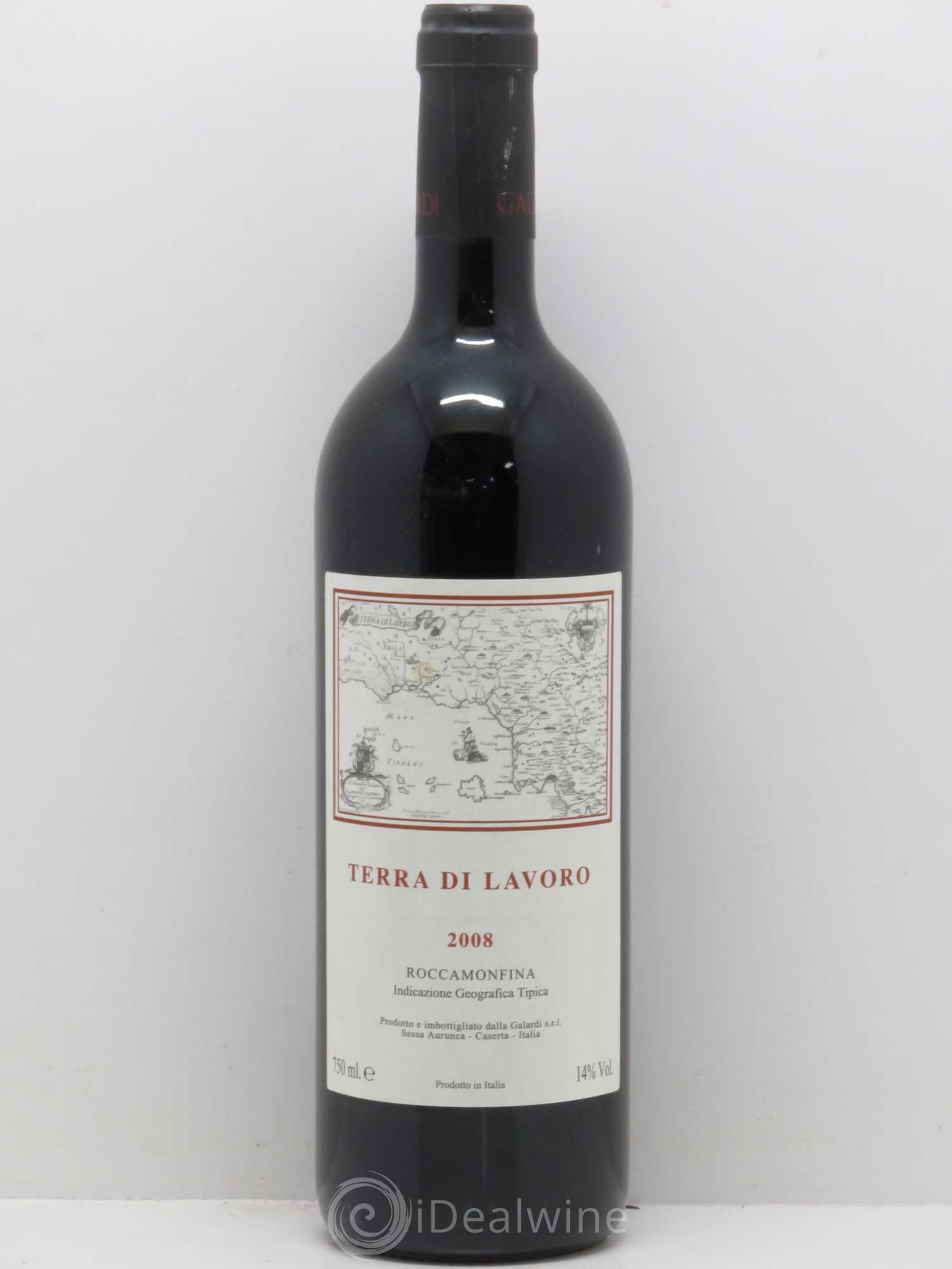 Italie Galardi Terra di Lavoro 2008 - Posten von 1 Flasche - 0