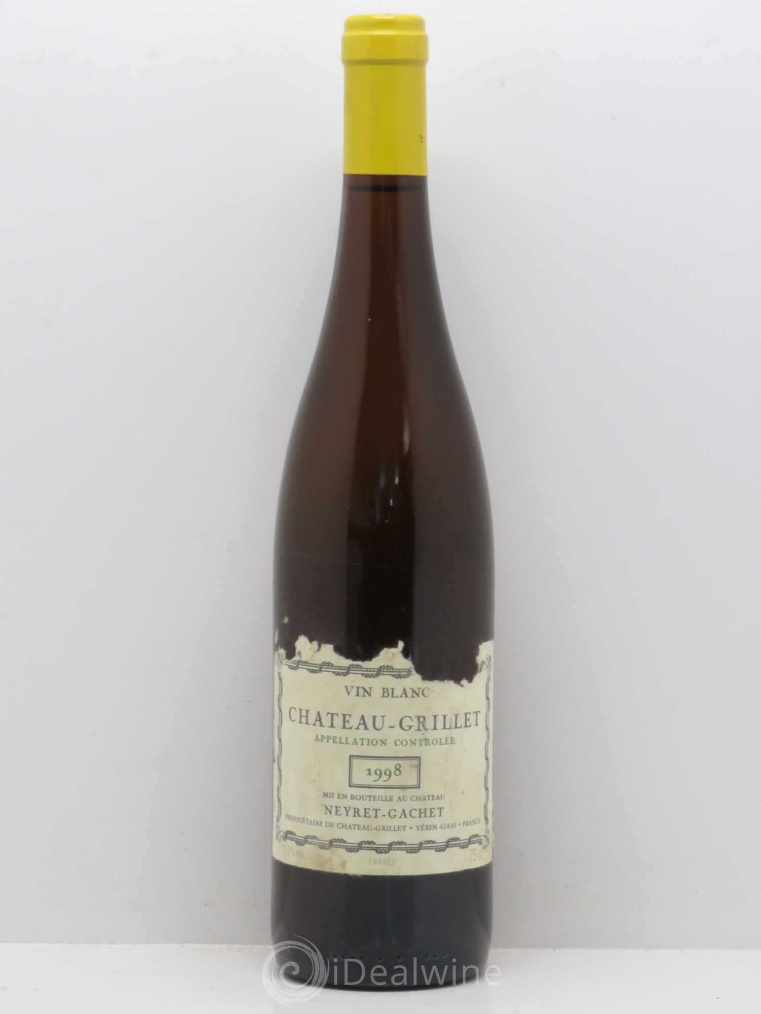 Château Grillet Château-Grillet 1998 - Lot de 1 bouteille - 0