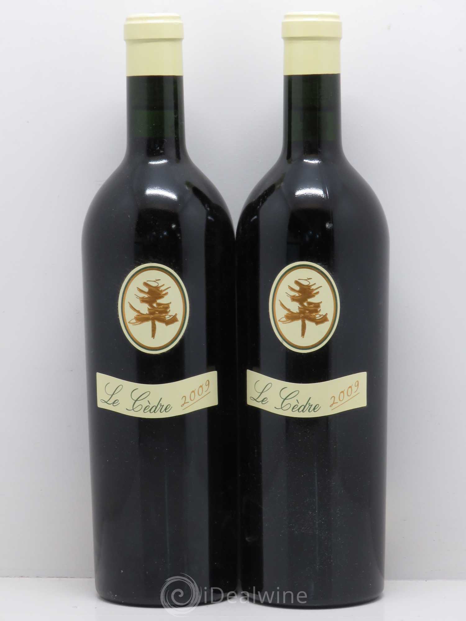 Cahors Château du Cèdre Cuvée Le Cèdre Pascal et Jean-Marc Verhaeghe 2009 - Lot de 2 bouteilles - 0