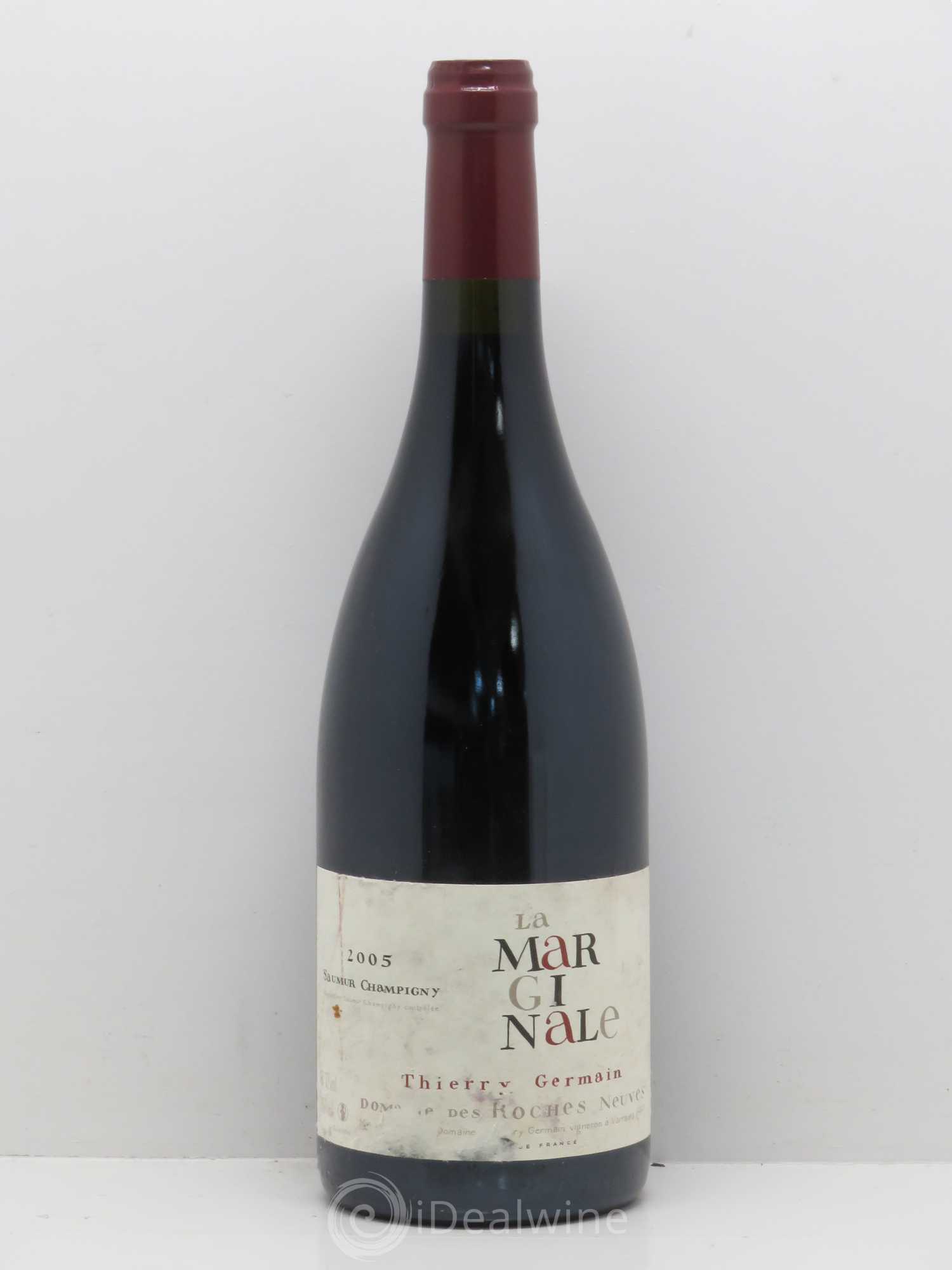 Saumur-Champigny La Marginale Domaine des Roches Neuves - Thierry Germain 2005 - Lot de 1 bouteille - 0