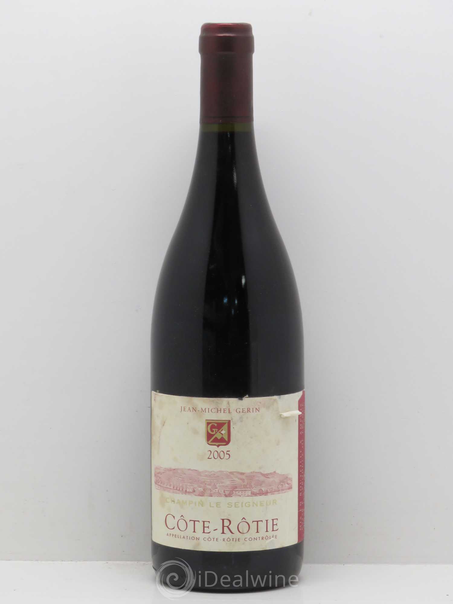 Côte-Rôtie Champin Le Seigneur Jean-Michel Gerin 2005 - Lot de 1 bouteille - 0