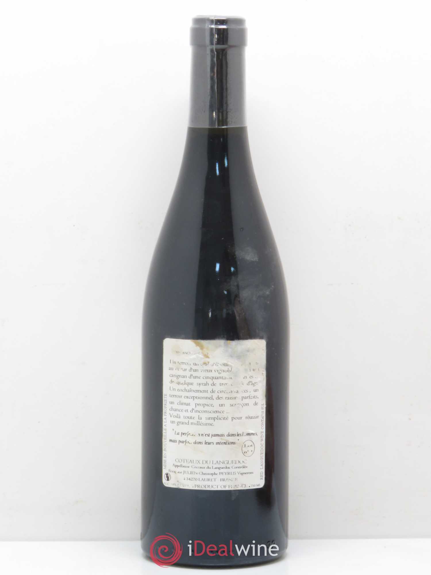 Pic Saint-Loup Les Métairies du Clos Vieilles Vignes Christophe Peyrus et Françoise Julien Vieilles Vignes  2010 - Lot de 1 bouteille - 1
