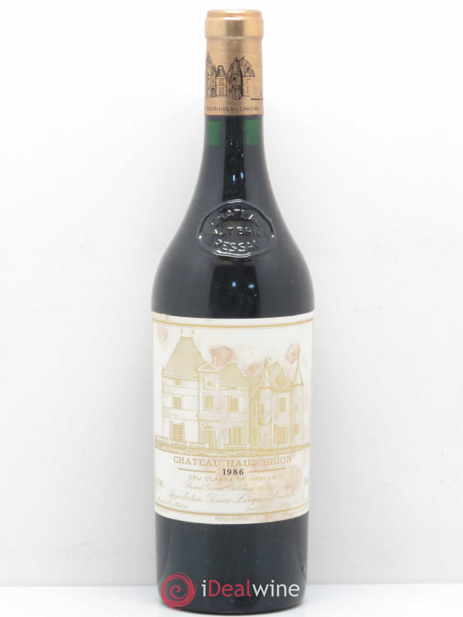 Château Haut Brion 1er Grand Cru Classé 1986 - Lot de 1 bouteille - 0
