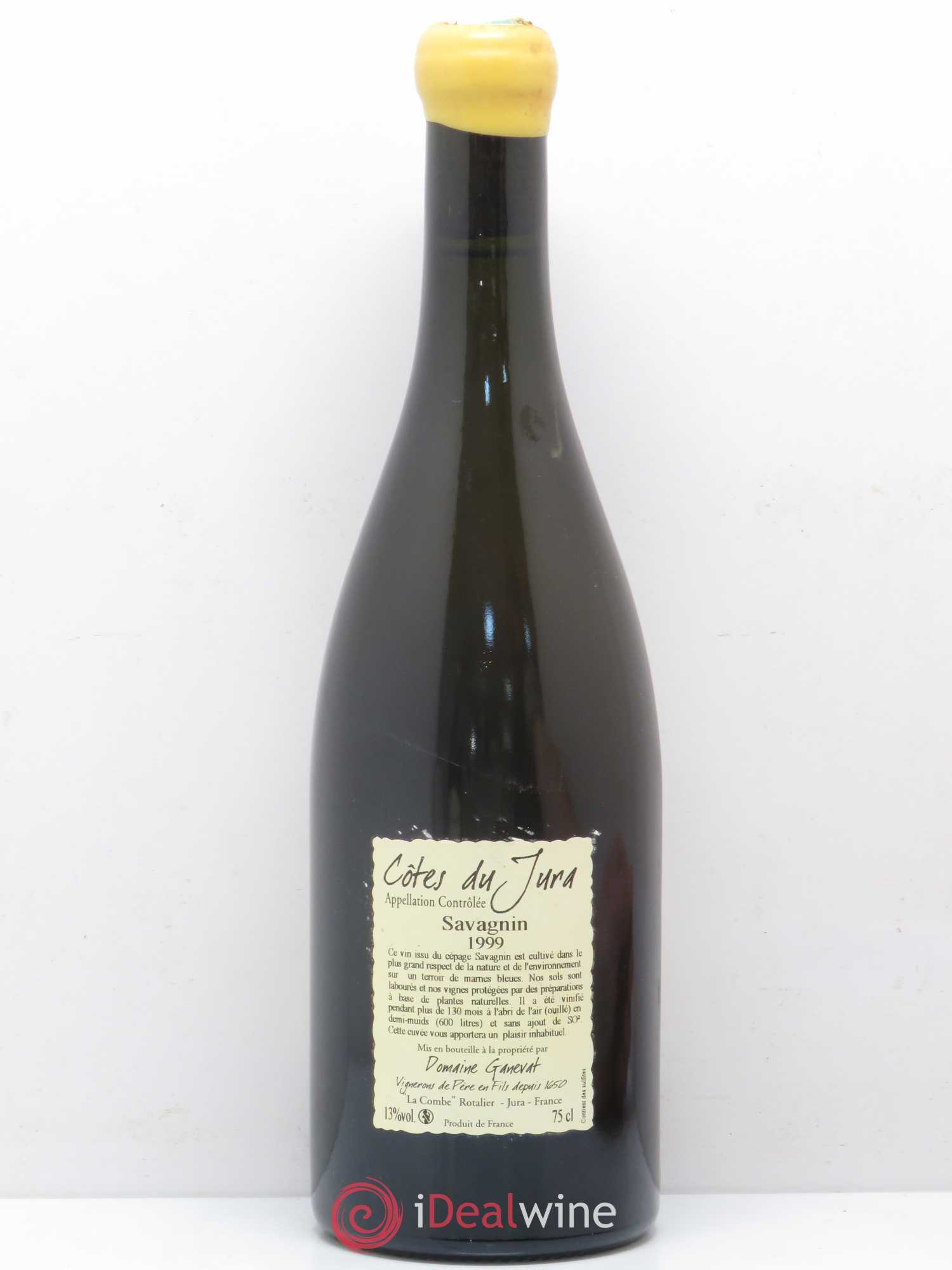 Côtes du Jura Les Vignes de mon Père Jean-François Ganevat (Domaine) 1999 - Lot de 1 bouteille - 1