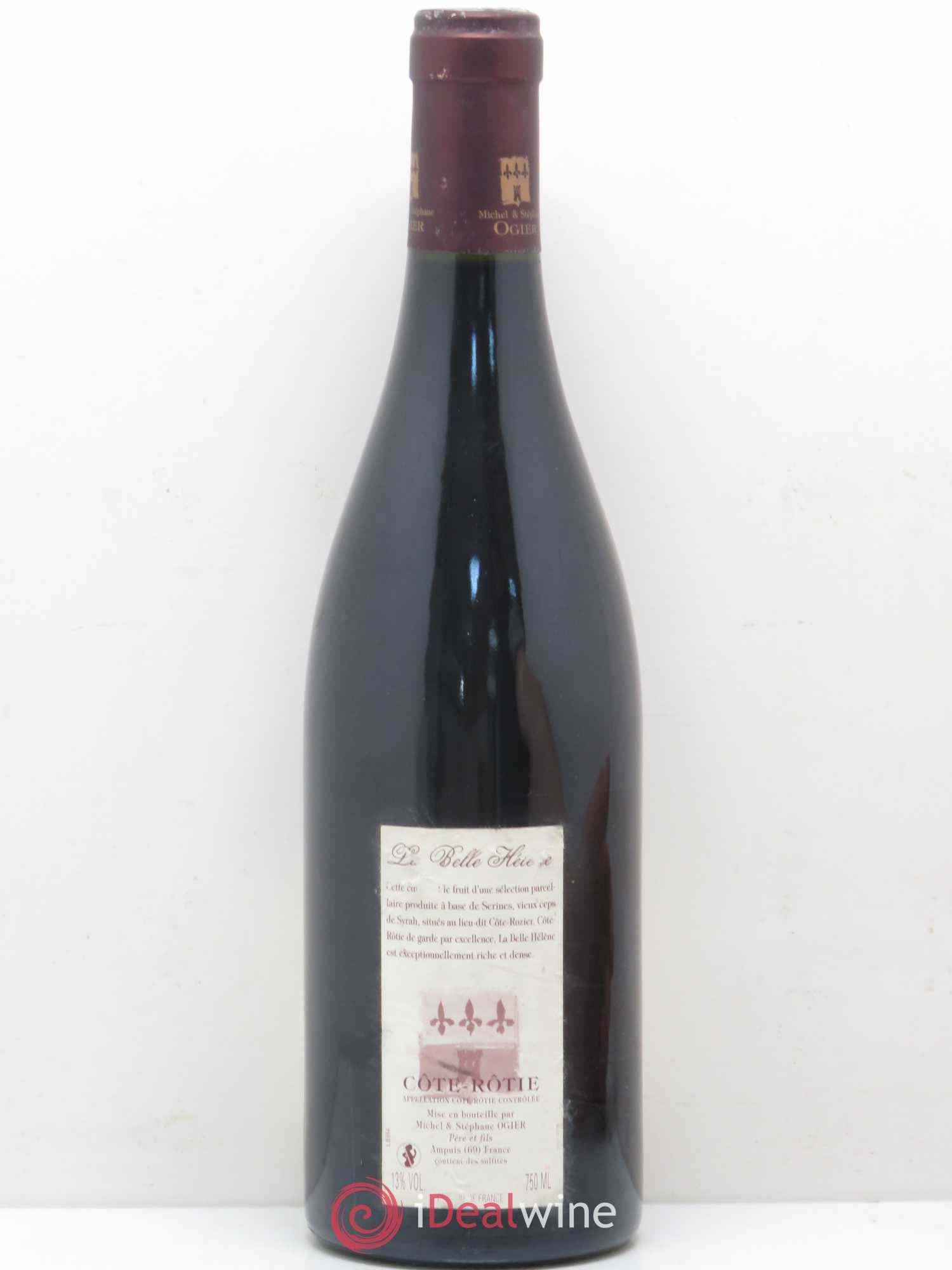 Côte-Rôtie La Belle Hélène Stéphane Ogier 2006 - Lot de 1 bouteille - 1