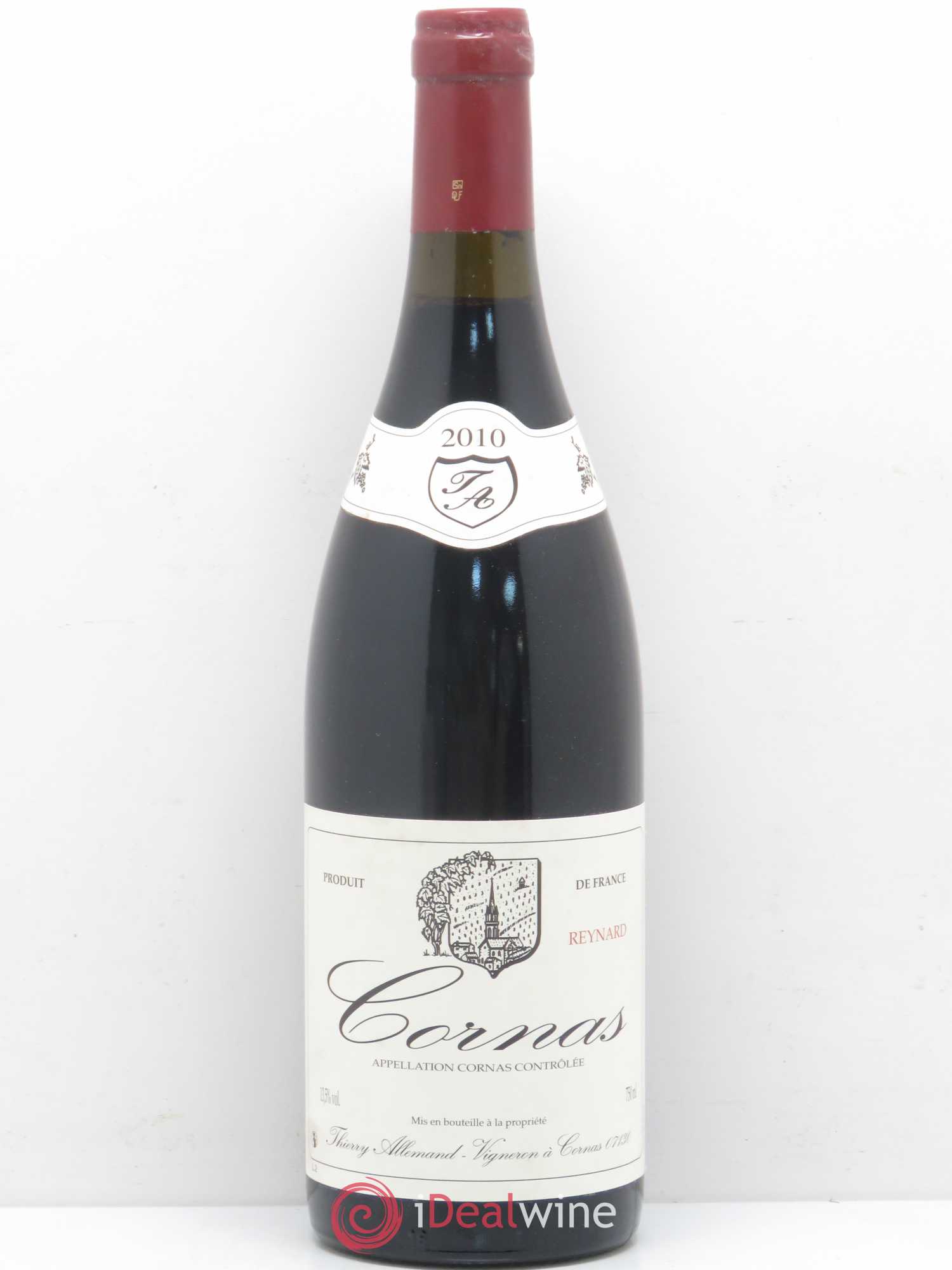 Cornas Reynard Thierry Allemand 2010 - Lot de 1 bouteille - 0