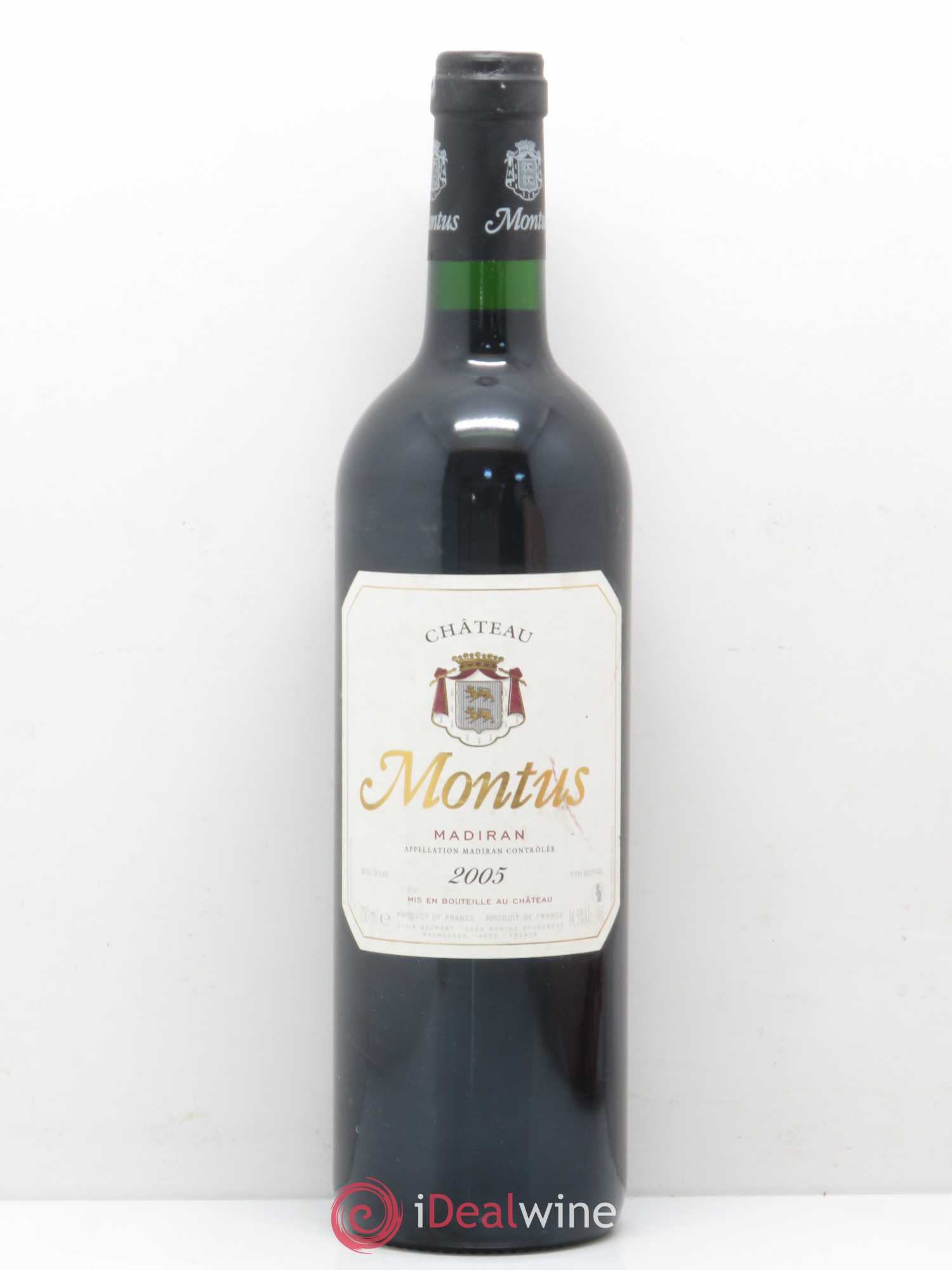 Madiran Château Montus Alain Brumont 2005 - Lot de 1 bouteille - 0