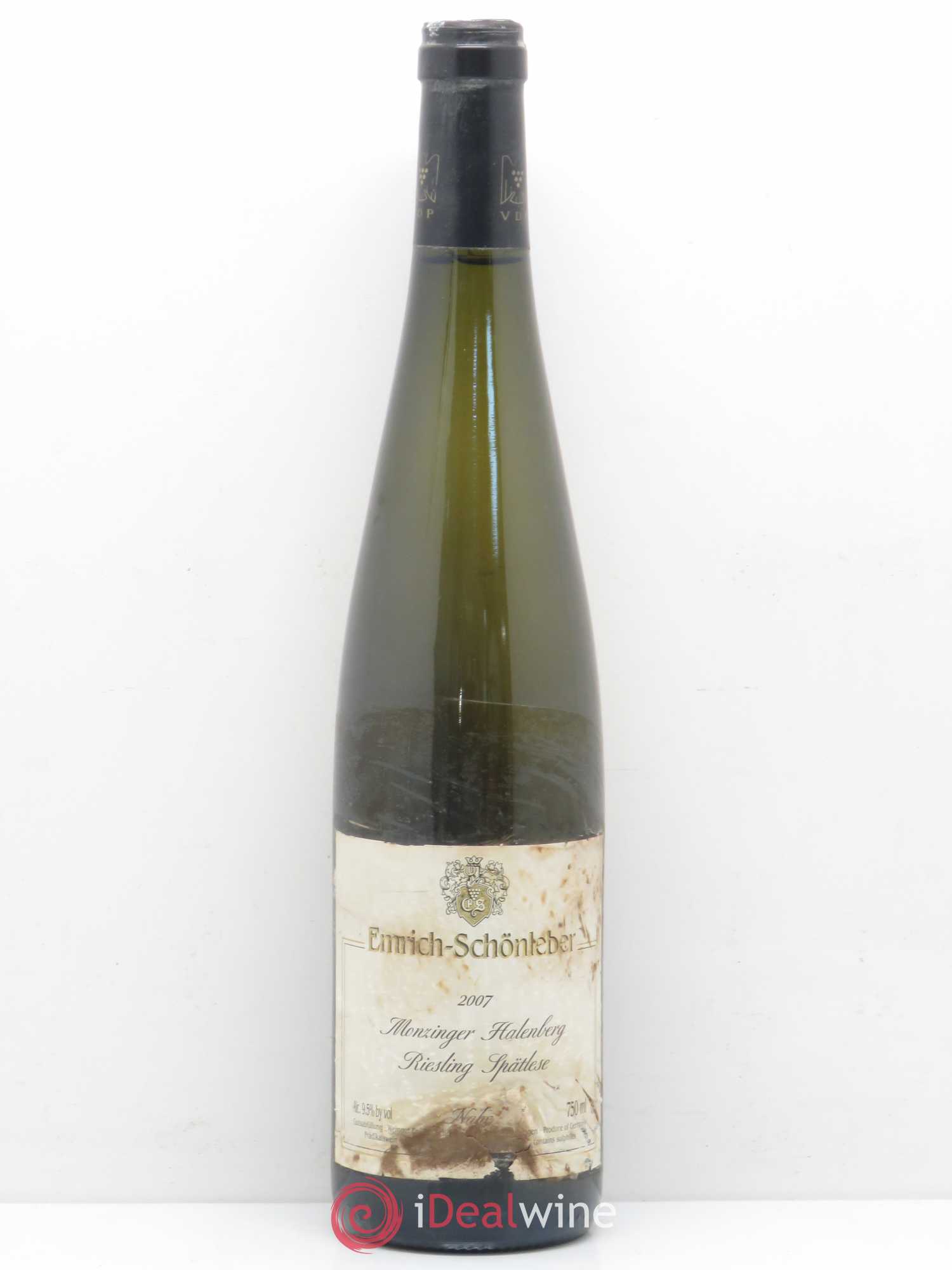 Riesling Nahe Weingut Emrich Schönleber Monzinger Halenberg Spätlese (sans prix de réserve) 2007 - Lotto di 1 bottiglia - 0