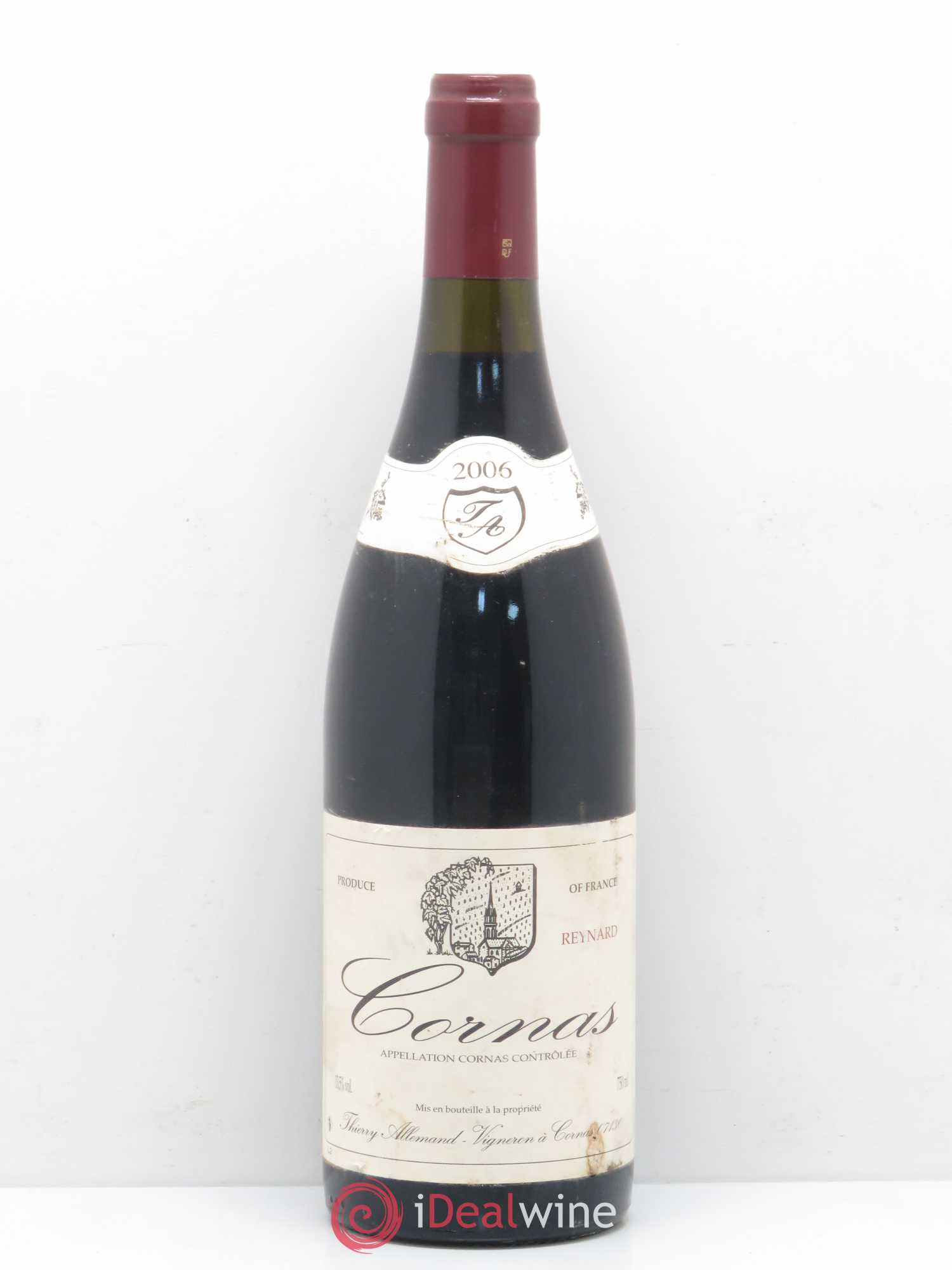 Cornas Reynard Thierry Allemand 2006 - Lot de 1 bouteille - 0