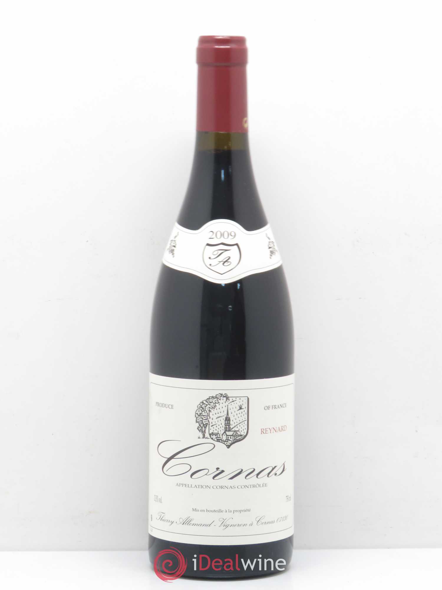 Cornas Reynard Thierry Allemand 2009 - Lot de 1 bouteille - 0