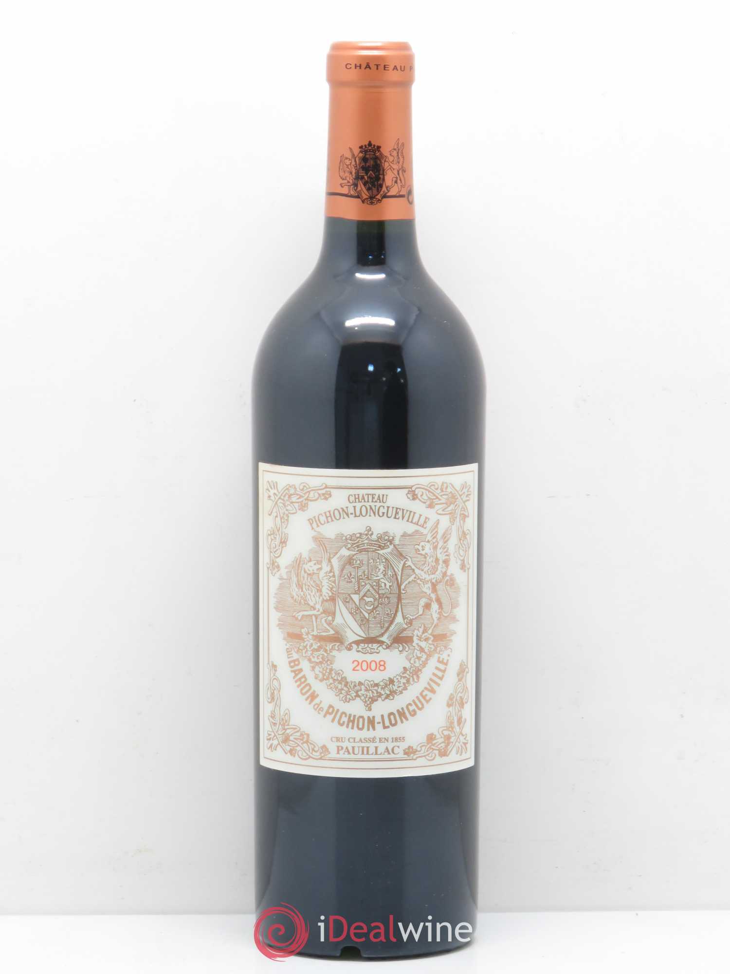 Pichon Longueville Baron 2ème Grand Cru Classé 2008 - Lot de 1 bouteille - 0