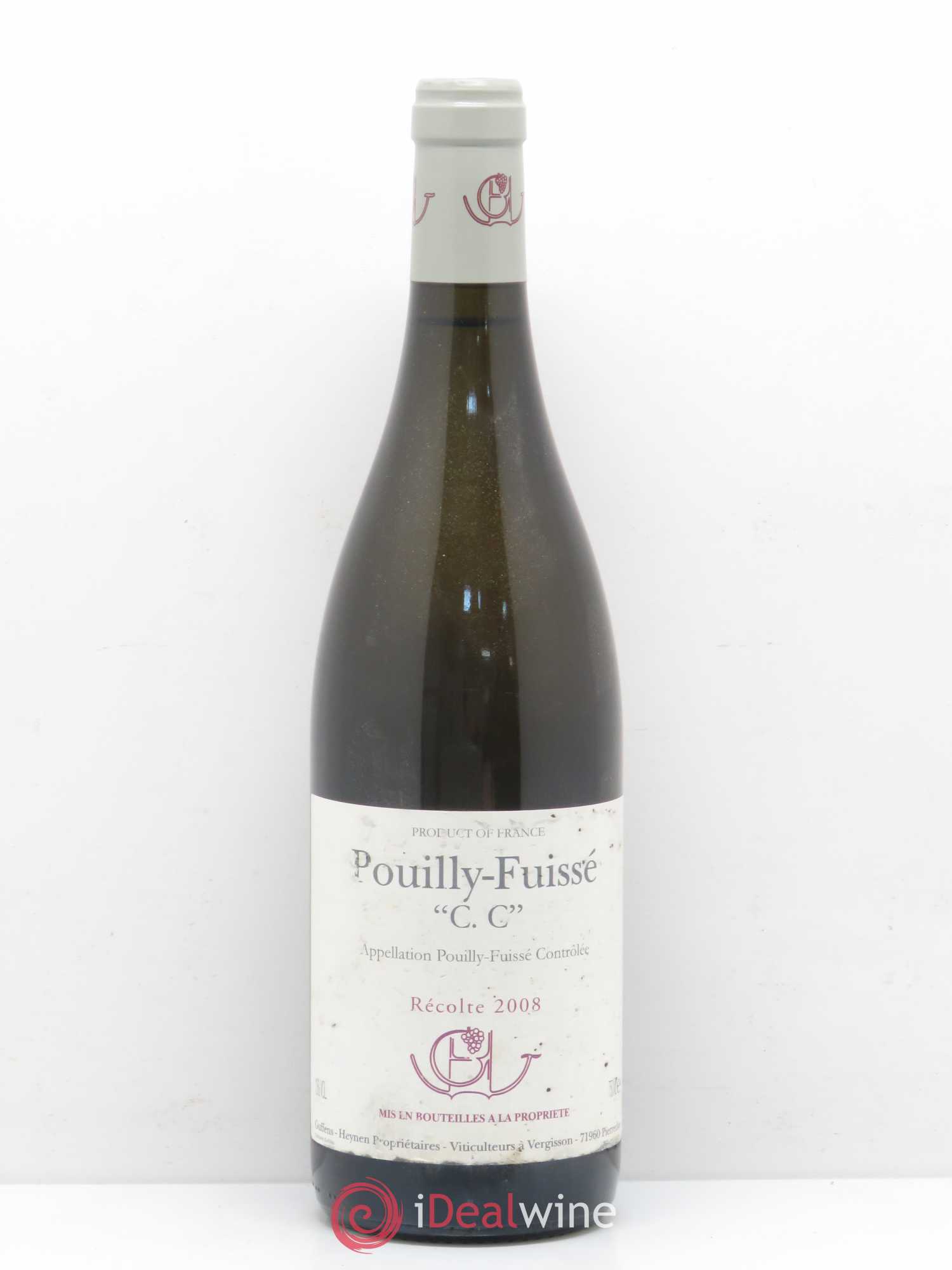 Pouilly-Fuissé C.C. Guffens-Heynen 2008 - Lot de 1 bouteille - 0
