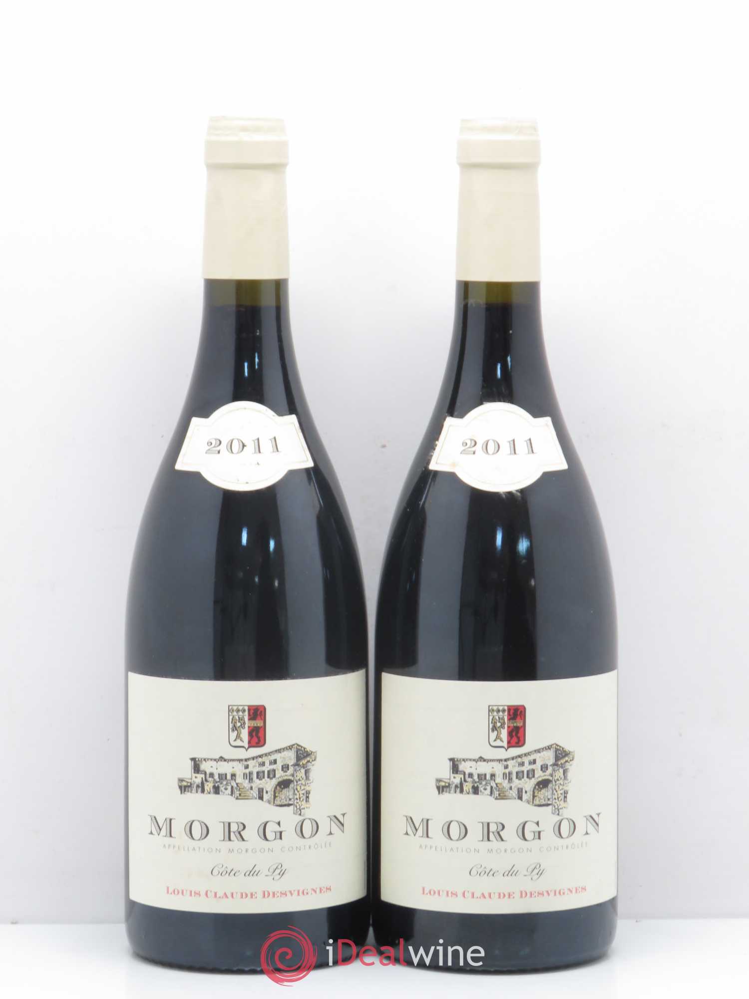 Morgon Côte du Py Louis-Claude Desvignes 2011 - Lot de 2 bouteilles - 0