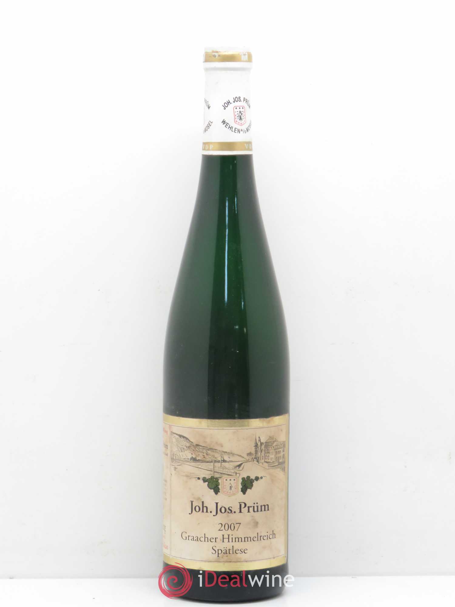 Riesling Graacher Himmelreich Spätlese Weingut Joh Jos Prim 2007 - Lotto di 1 bottiglia - 0