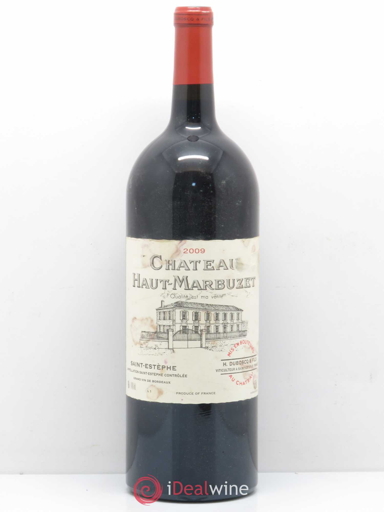Château Haut Marbuzet 2009 - Lot de 1 magnum - 0