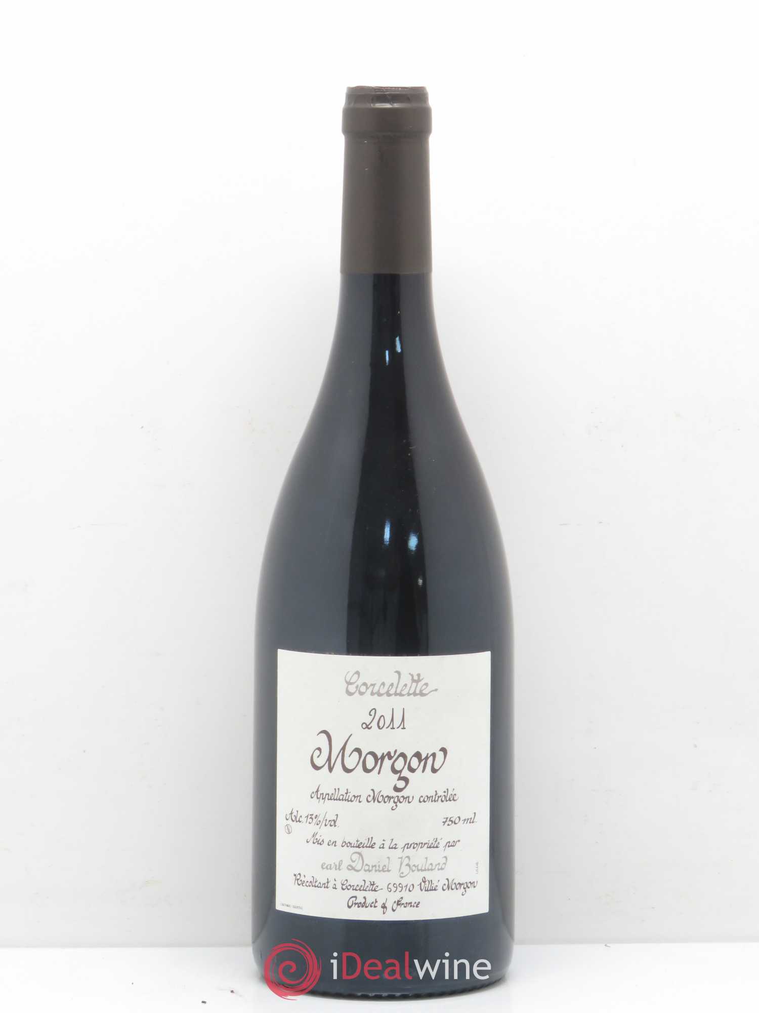 Morgon Corcelette Daniel Bouland (Domaine) 2011 - Lot de 1 bouteille - 0