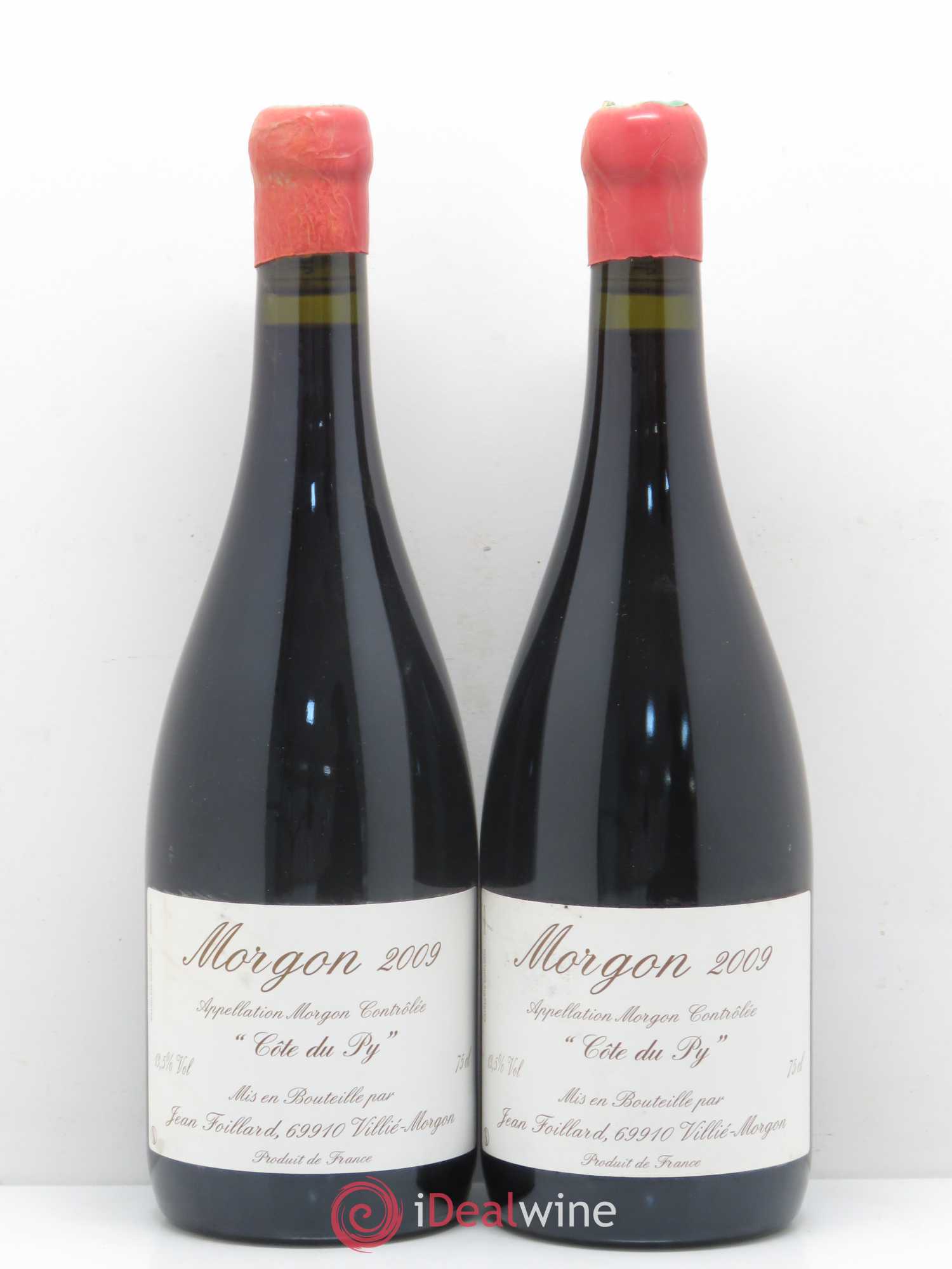 Morgon Côte du Py Jean Foillard 2009 - Lot de 5 bouteilles - 2