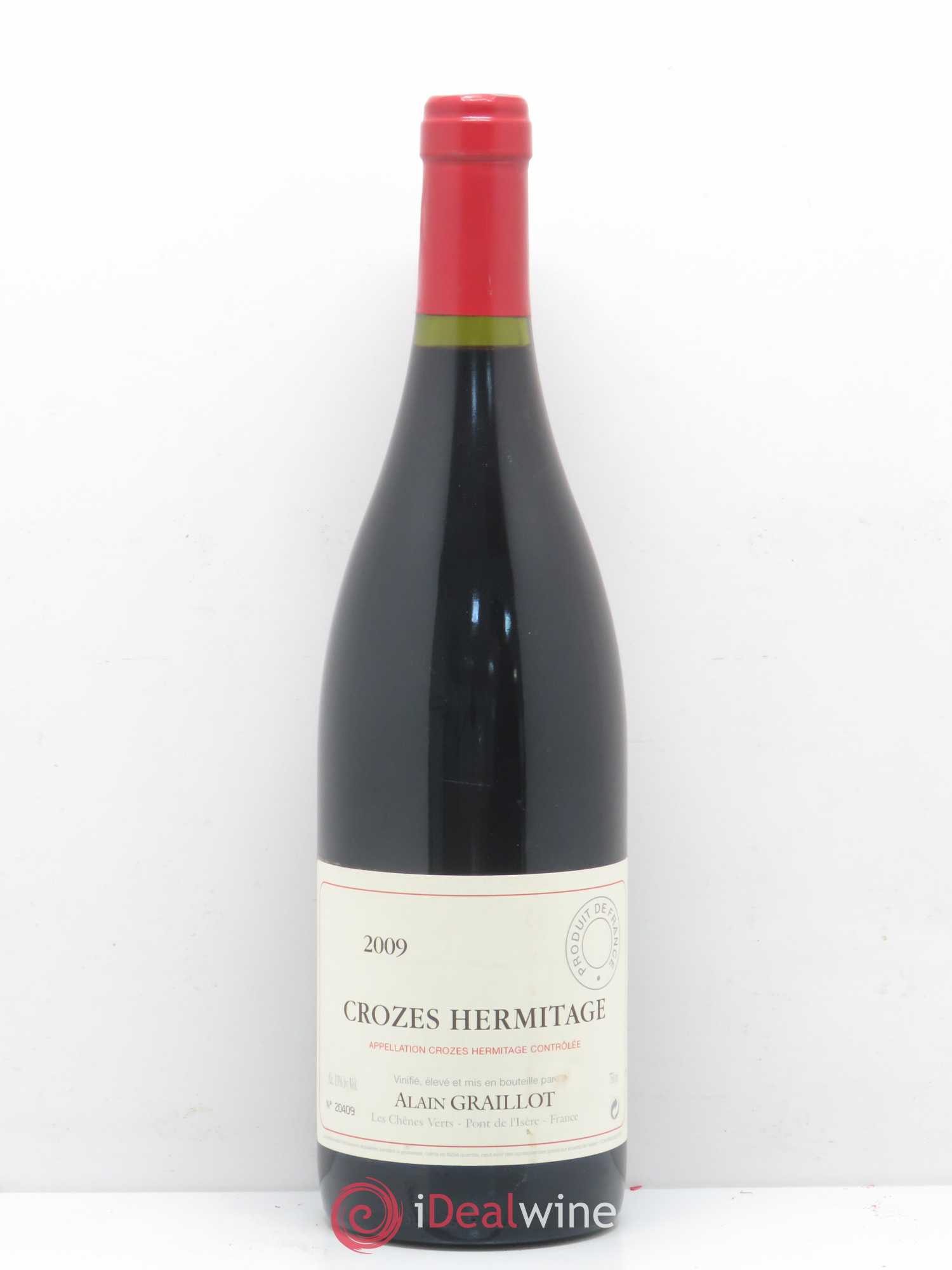 Crozes-Hermitage Domaine Graillot 2009 - Lot de 1 bouteille - 0