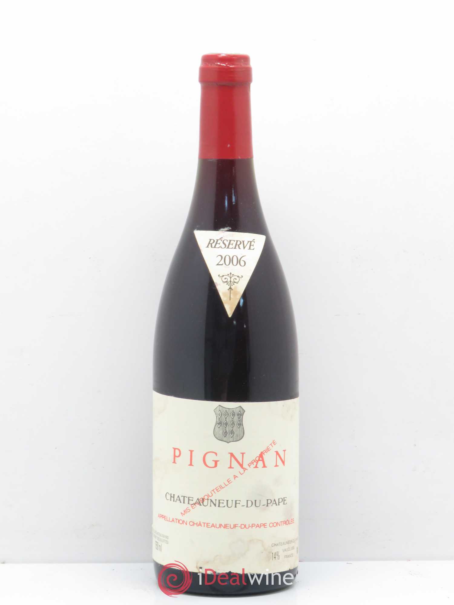 Châteauneuf-du-Pape Pignan Emmanuel Reynaud 2006 - Lot de 1 bouteille - 0