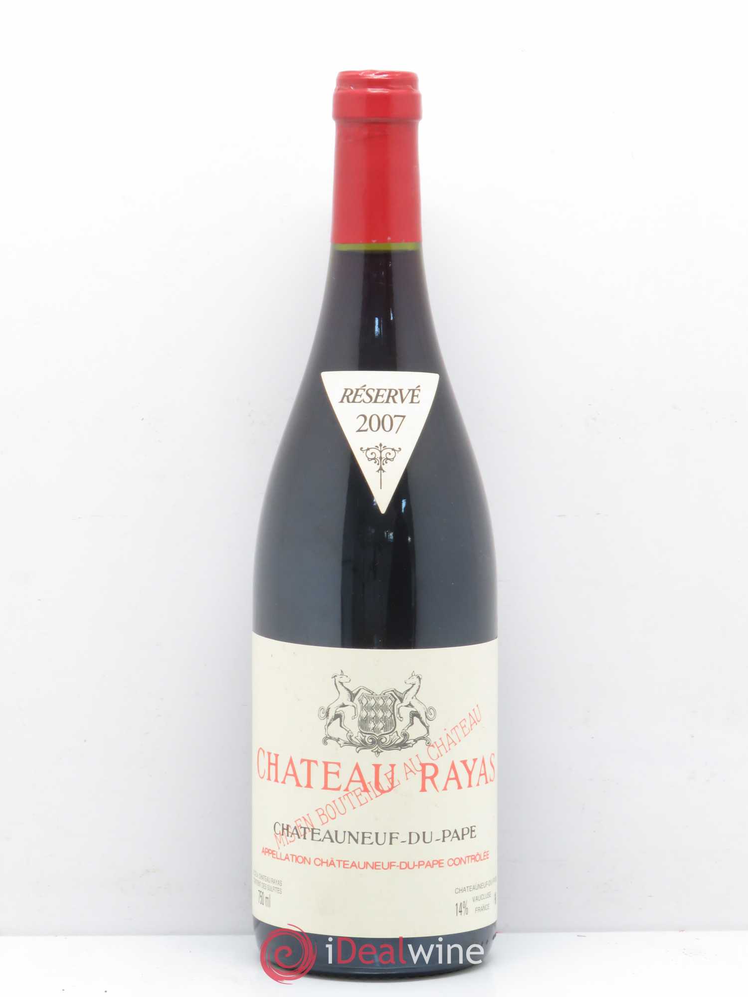 Châteauneuf-du-Pape Château Rayas Emmanuel Reynaud 2007 - Lot de 1 bouteille - 0