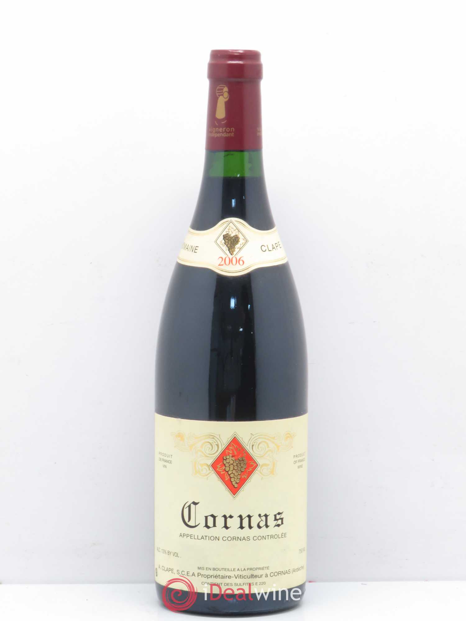 Cornas Auguste Clape 2006 - Lot de 1 bouteille - 0