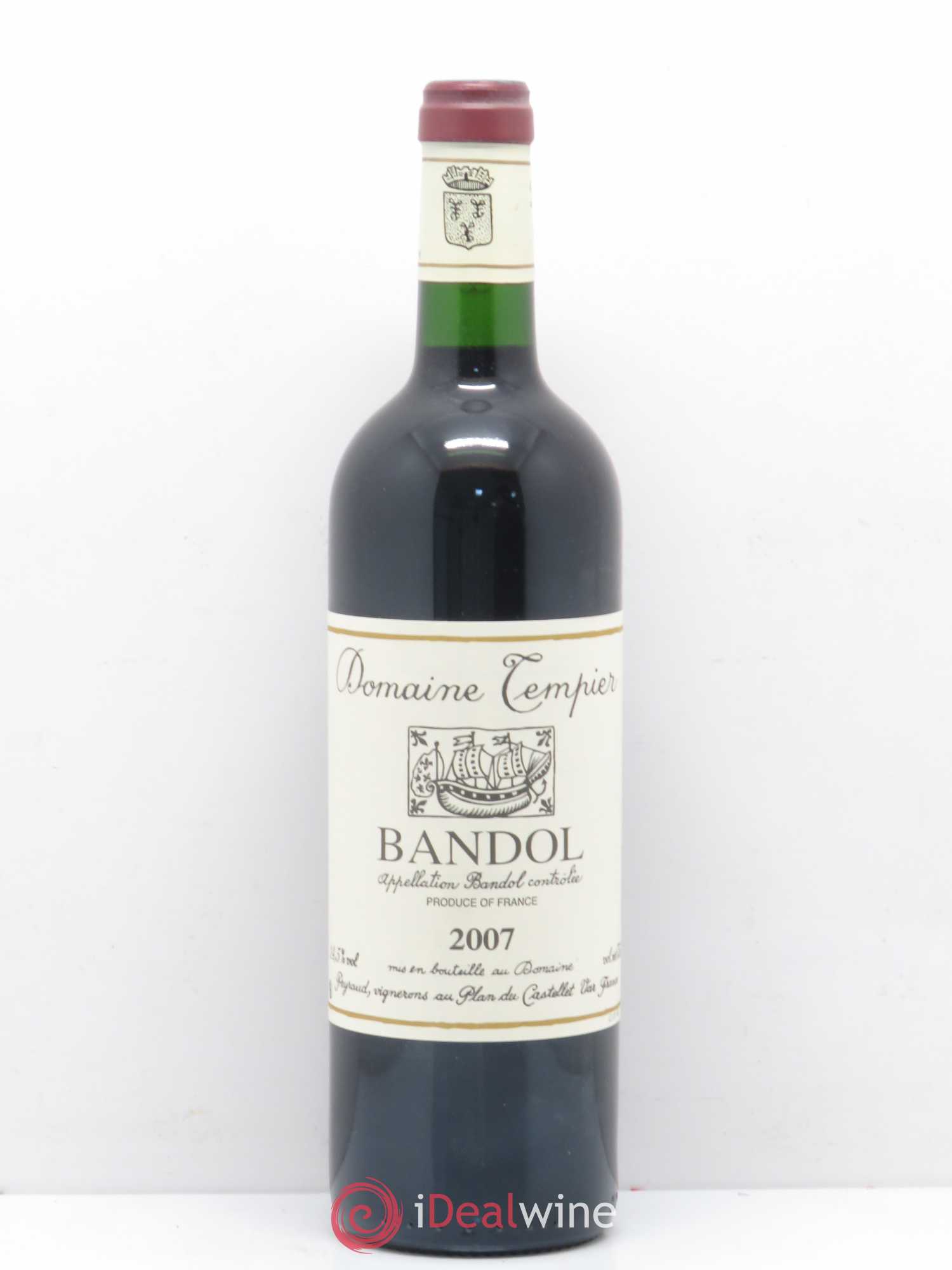 Bandol Domaine Tempier Famille Peyraud 2007 - Lot de 1 bouteille - 0