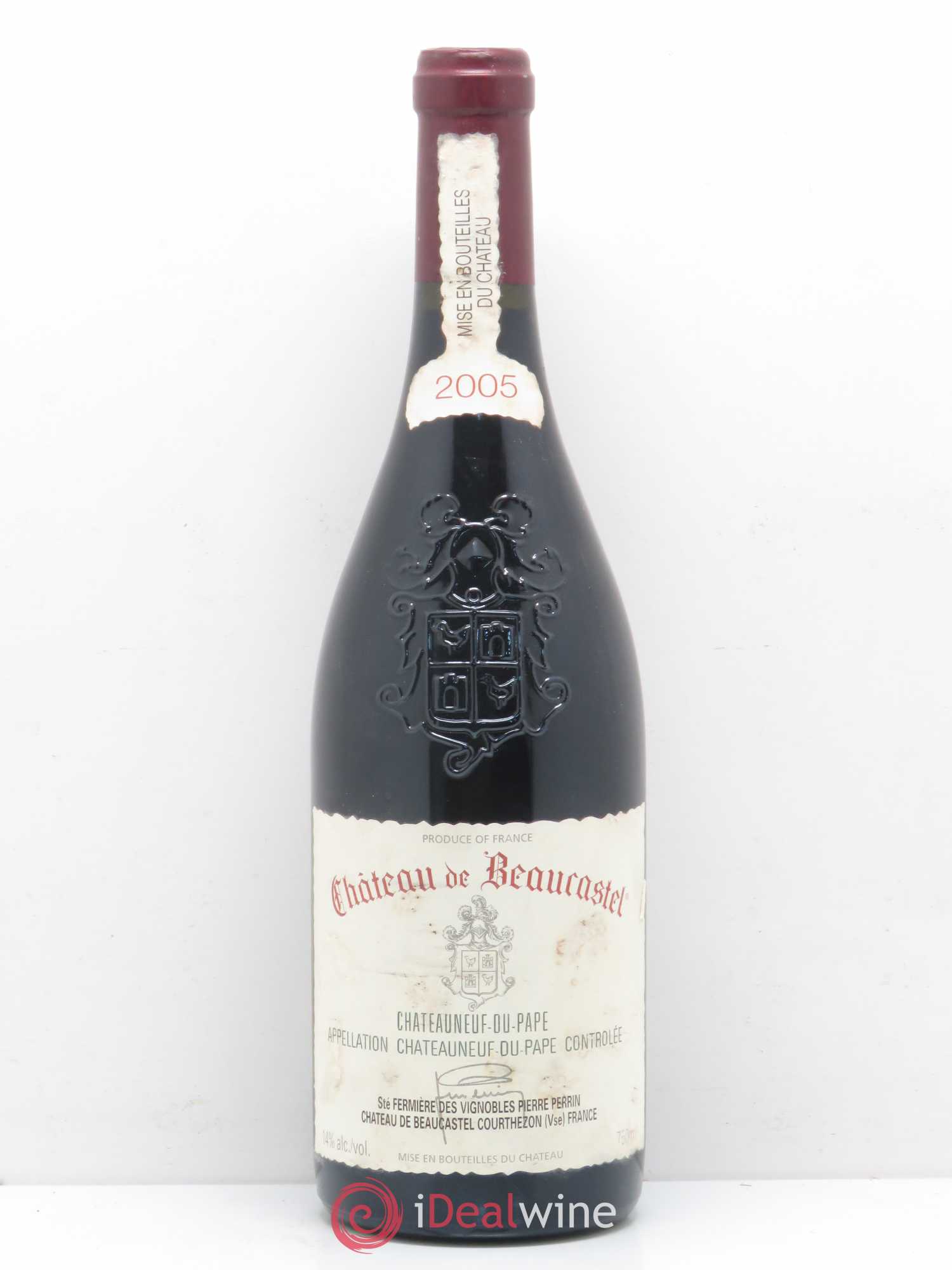 Châteauneuf-du-Pape Château de Beaucastel Famille Perrin 2005 - Lot de 1 bouteille - 0