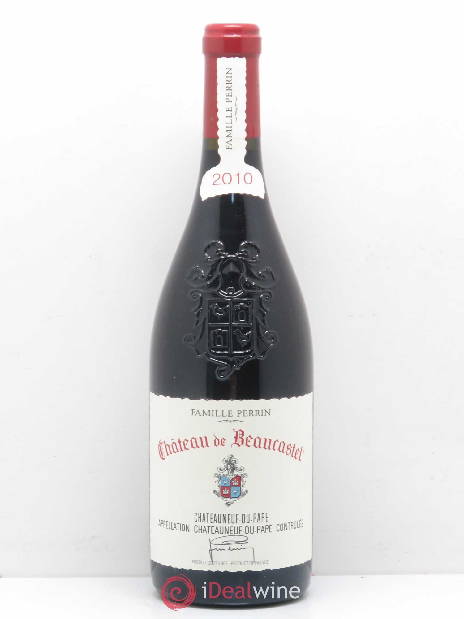 Châteauneuf-du-Pape Château de Beaucastel Famille Perrin 2010 - Lot de 1 bouteille - 0