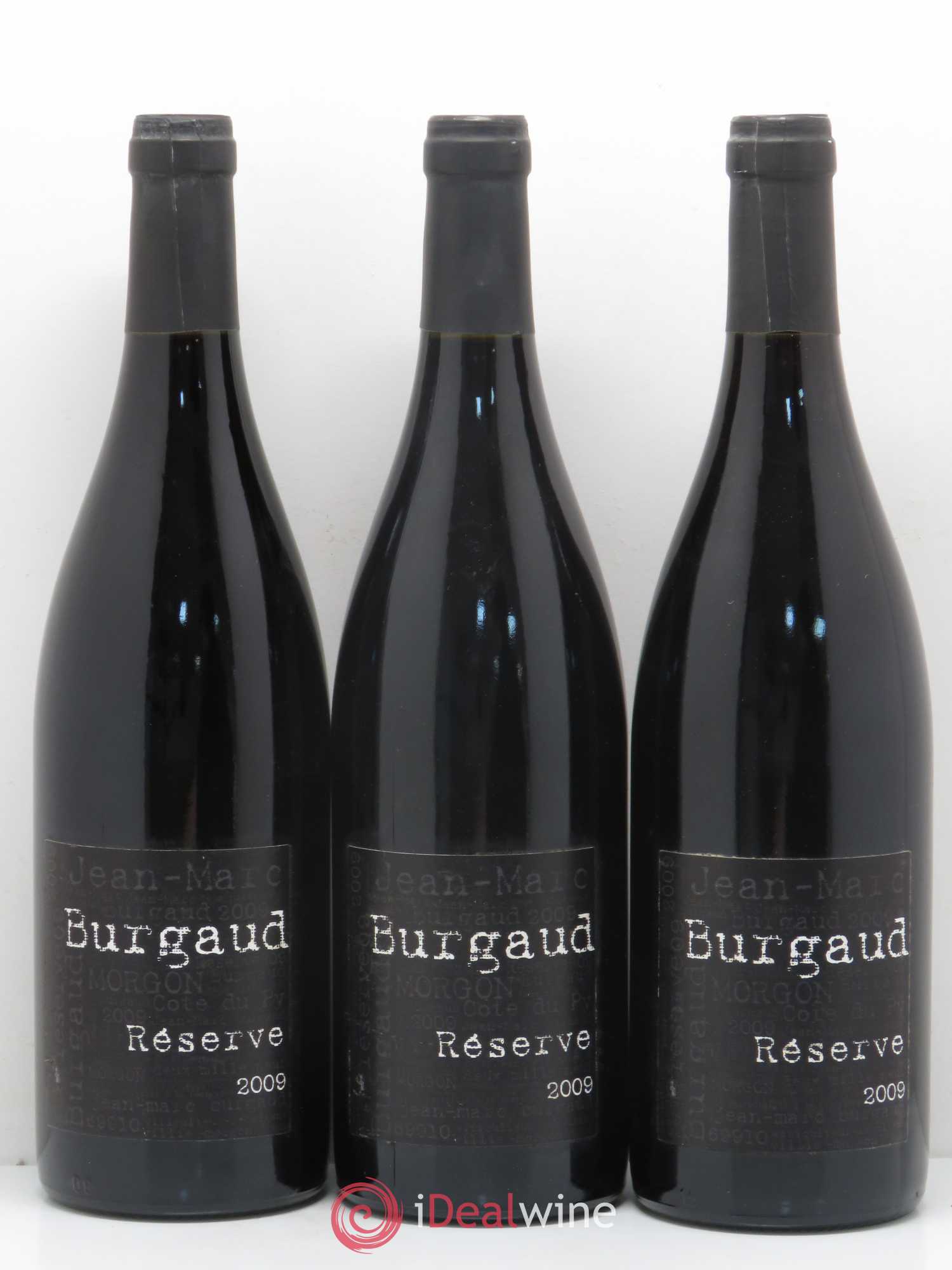 Morgon Côte du Py Réserve Jean-Marc Burgaud (Domaine) 2009 - Lot de 3 bouteilles - 0