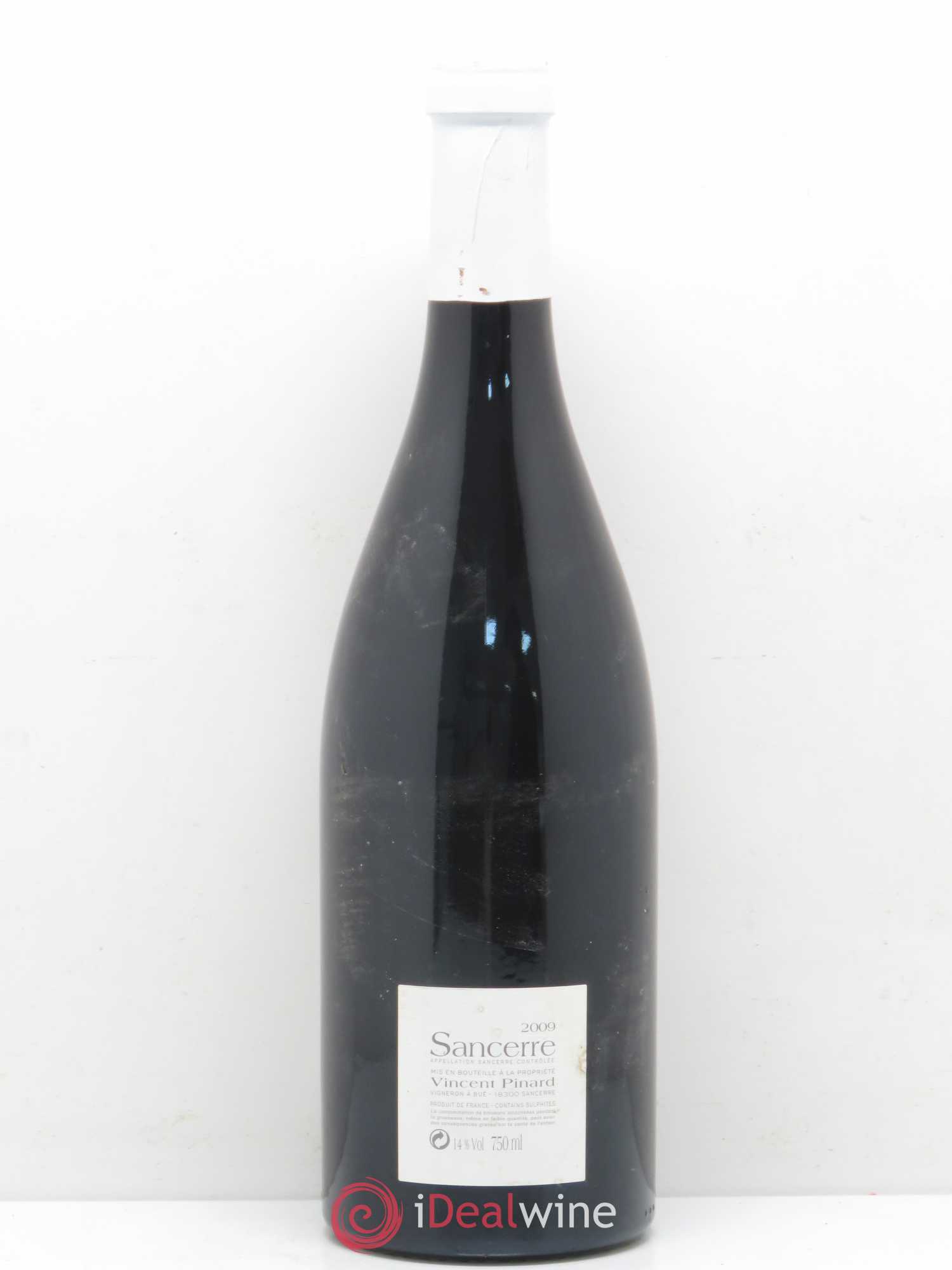 Sancerre Vendanges Entières Vincent Pinard 2009 - Lot de 1 bouteille - 1