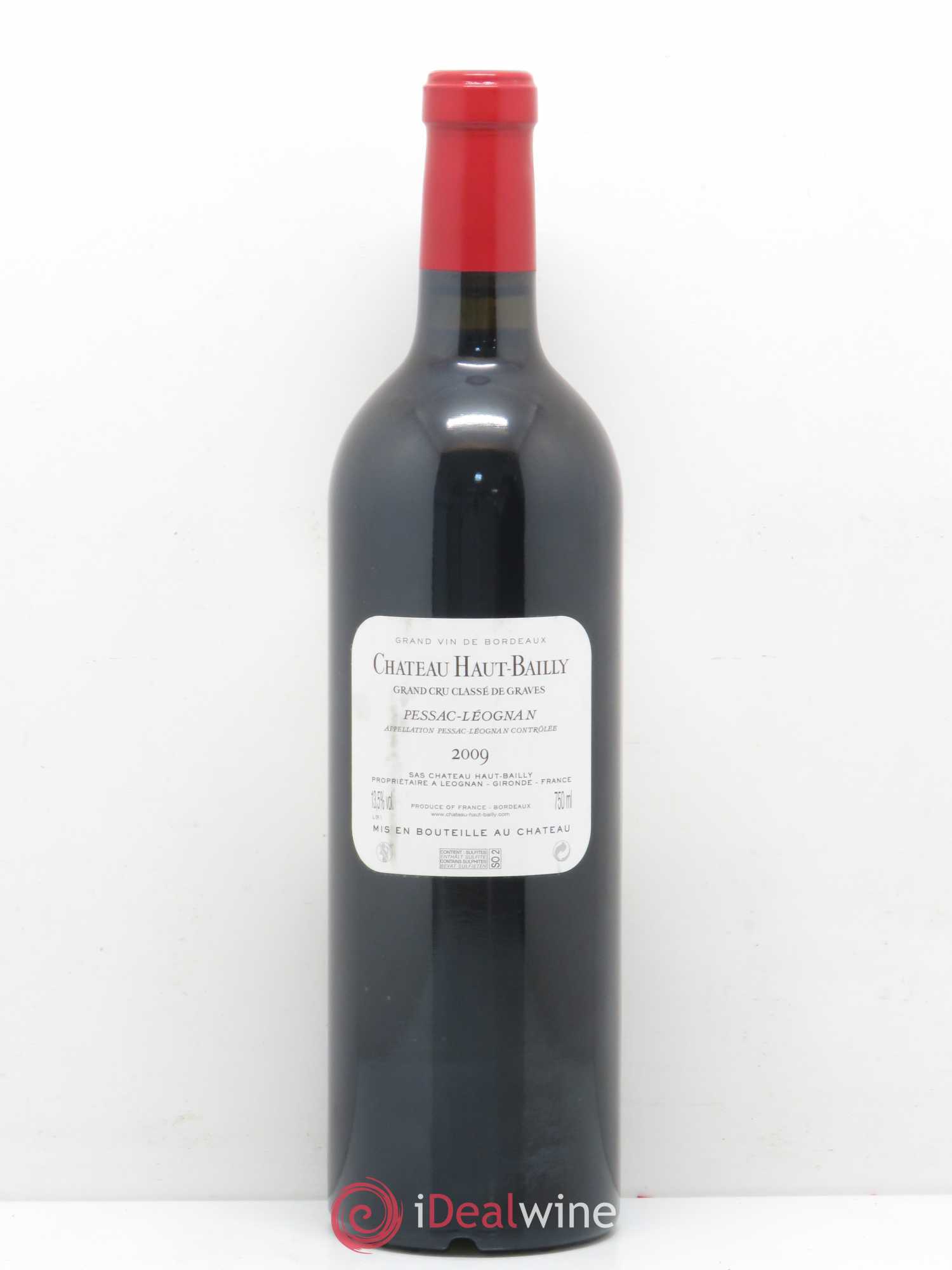Château Haut-Bailly Cru Classé de Graves 2009 - Lot de 1 bouteille - 1