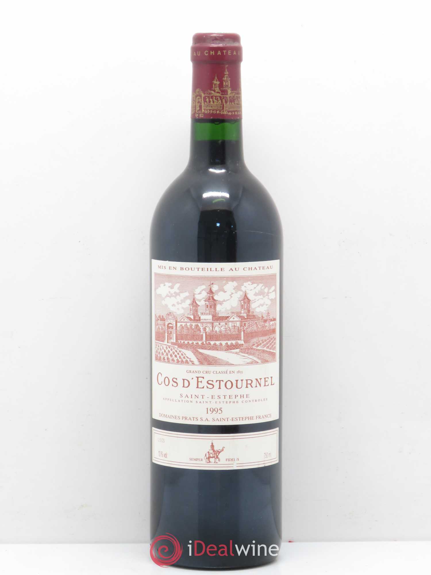 Cos d'Estournel 2ème Grand Cru Classé 1995 - Lot de 1 bouteille - 0
