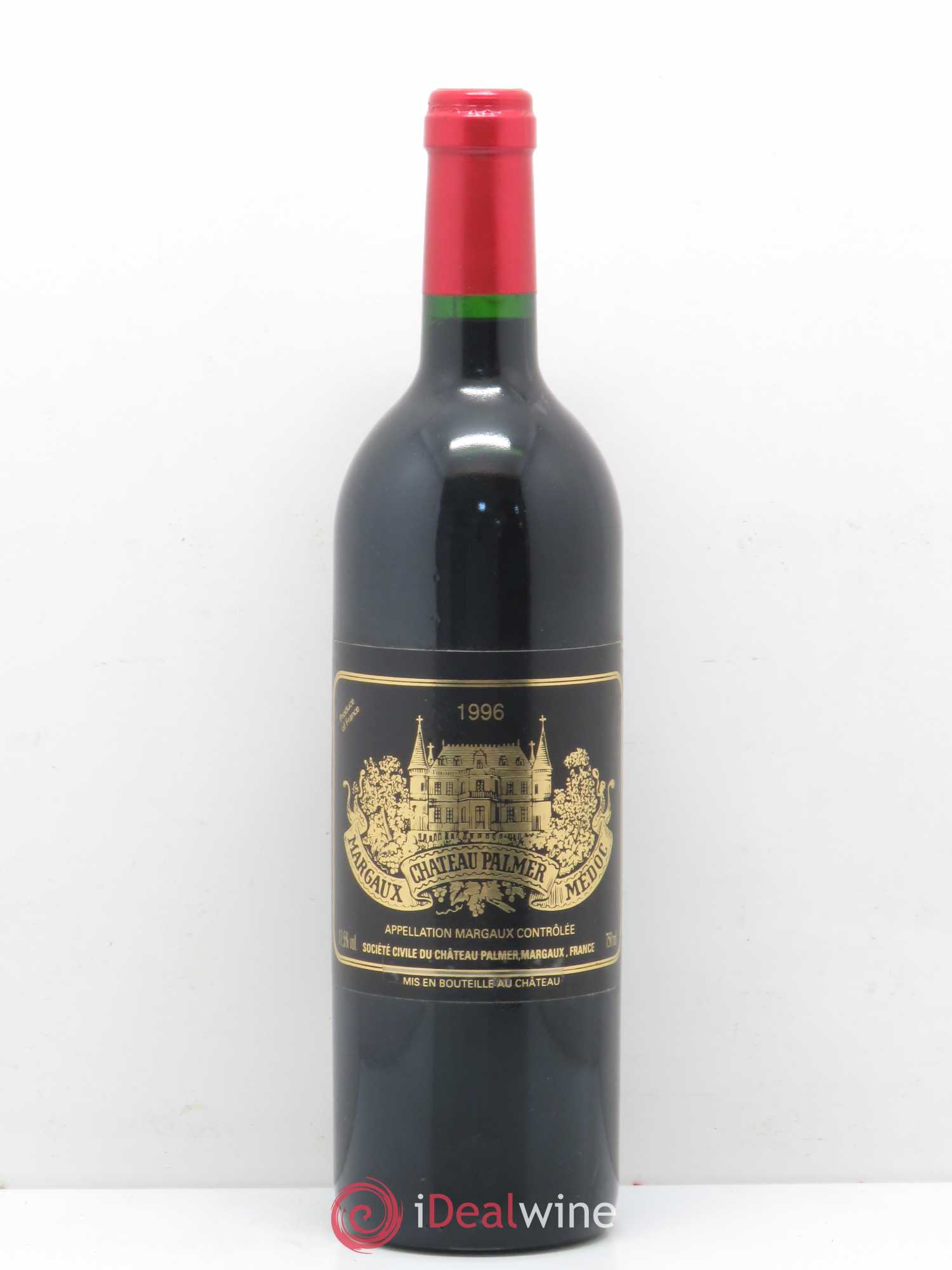 Château Palmer 3ème Grand Cru Classé 1996 - Lot de 1 bouteille - 0