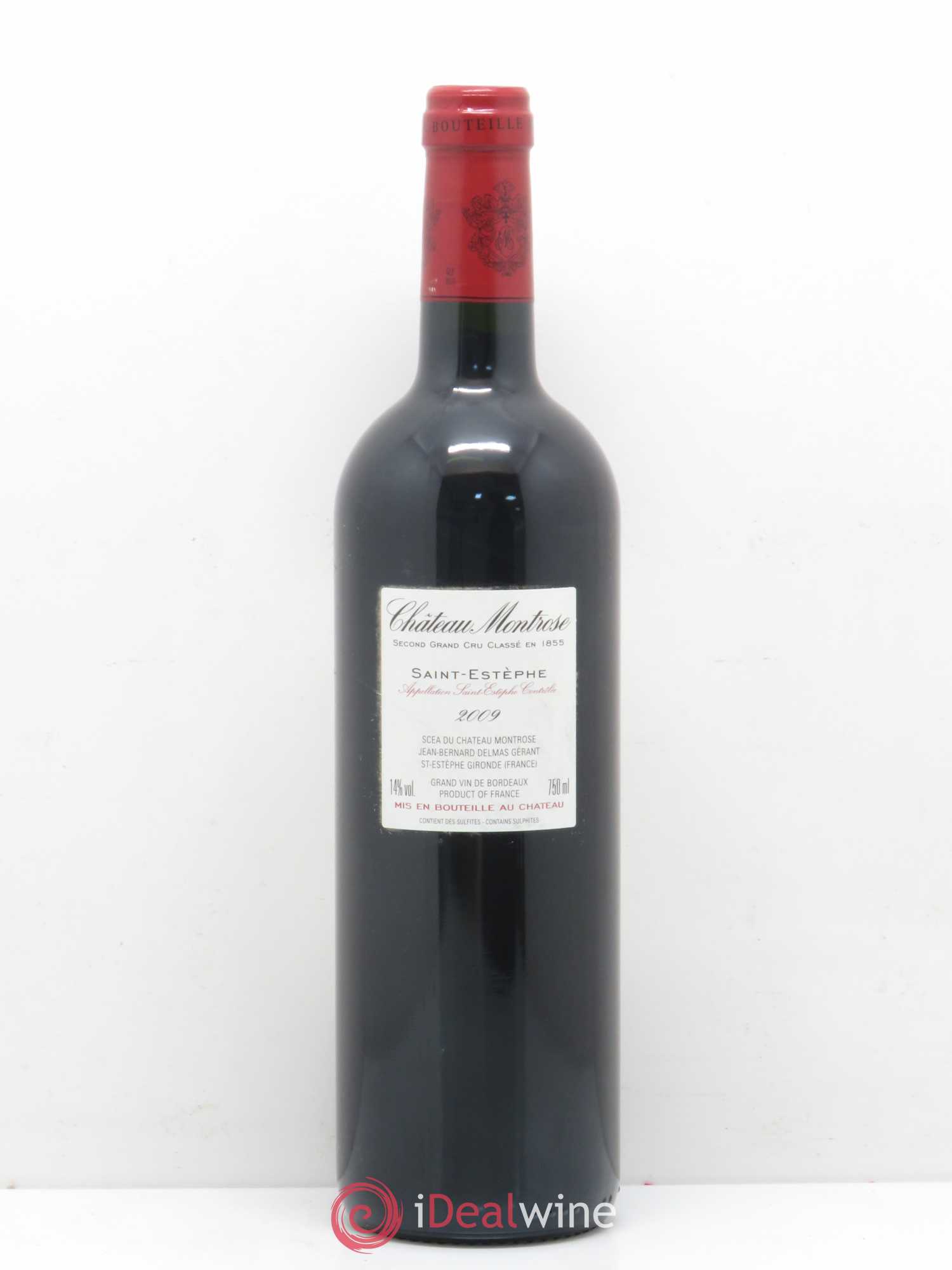 Château Montrose 2ème Grand Cru Classé 2009 - Lot de 1 bouteille - 1