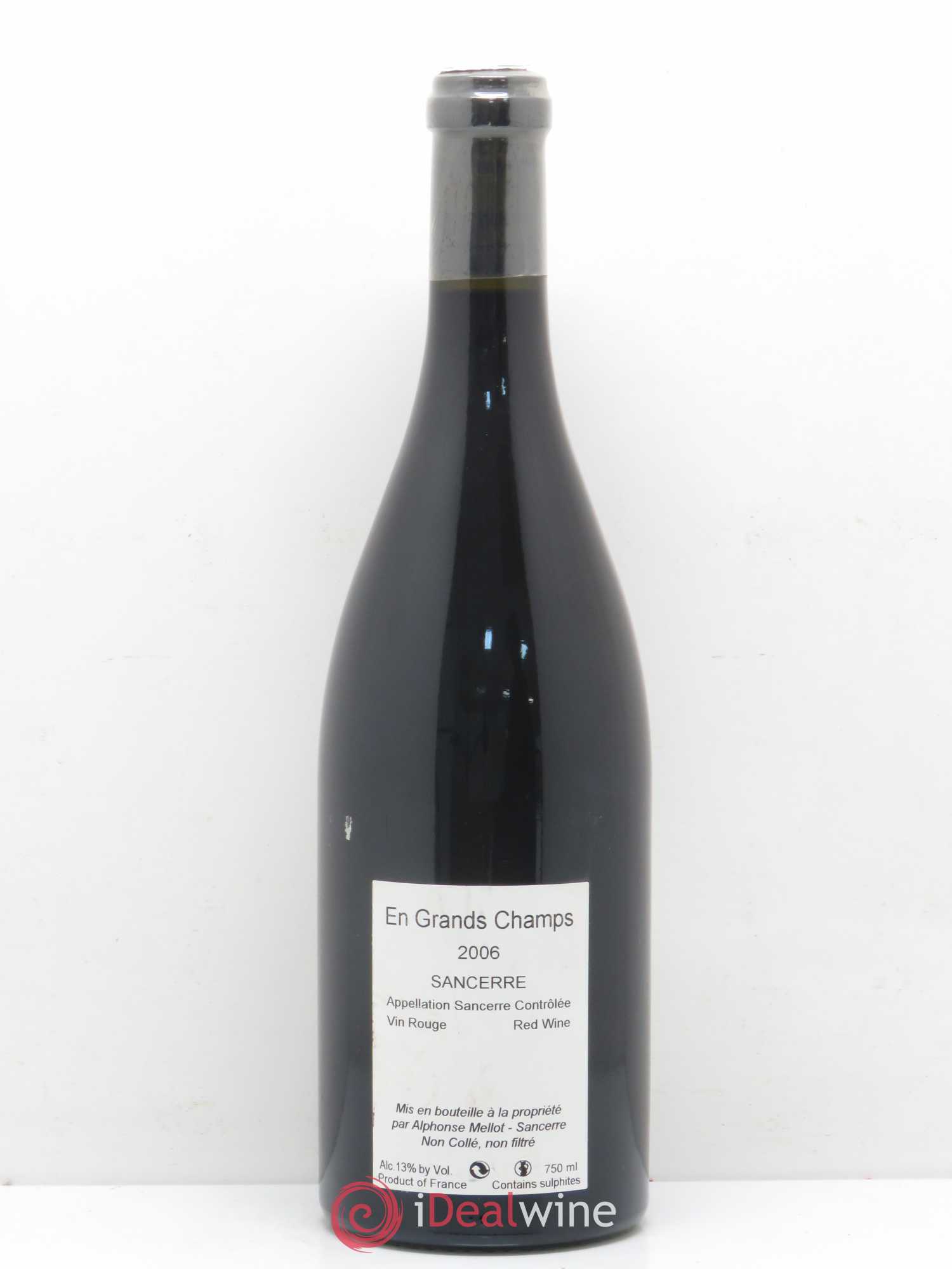 Sancerre En Grands Champs Alphonse Mellot 2006 - Lot de 1 bouteille - 1