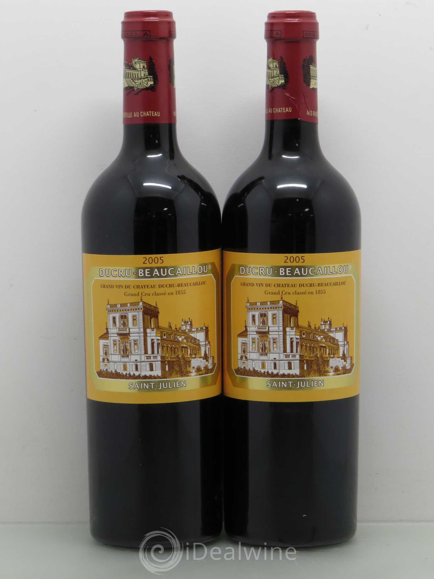 Château Ducru Beaucaillou 2ème Grand Cru Classé 2005 - Lot de 2 bouteilles - 0