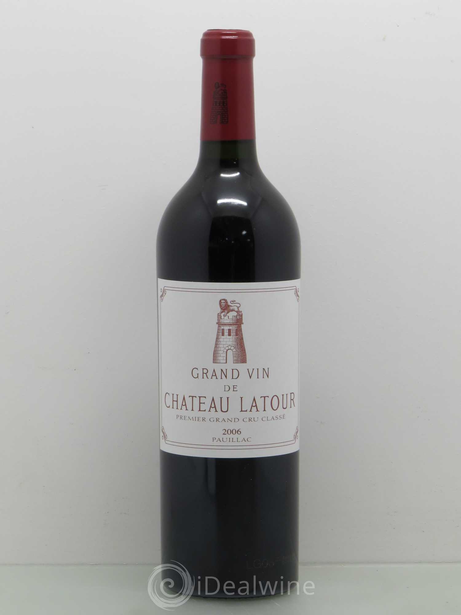 Château Latour 1er Grand Cru Classé 2006 - Lot de 1 bouteille - 0