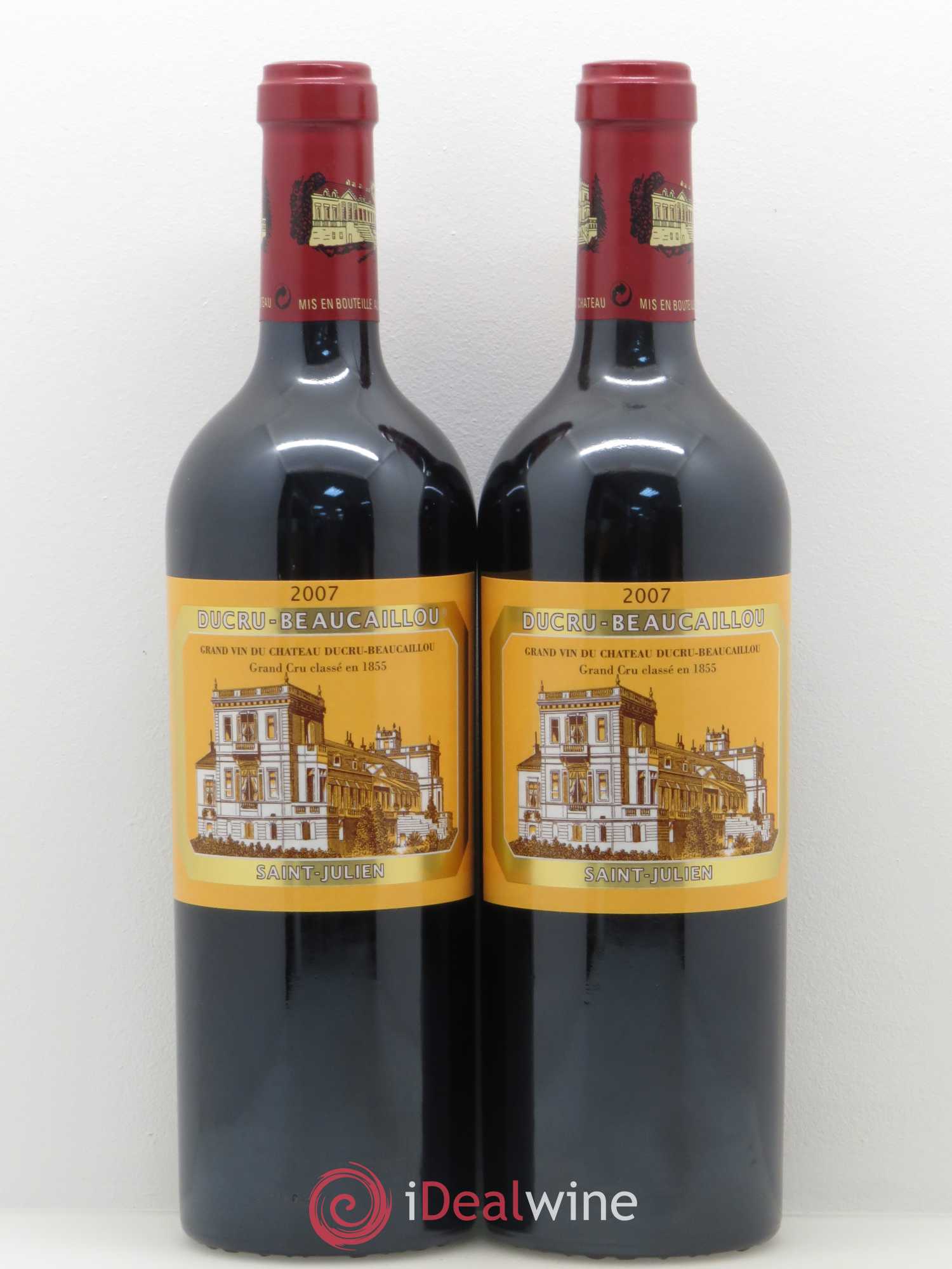 Château Ducru Beaucaillou 2ème Grand Cru Classé 2007 - Lot de 2 bouteilles - 0
