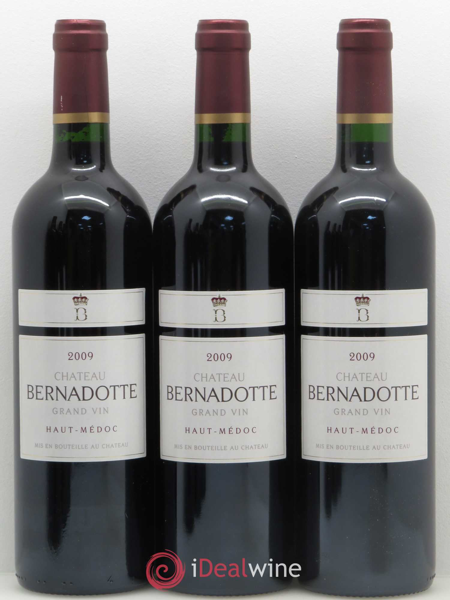 Château Bernadotte 2009 - Lot de 6 bouteilles - 1