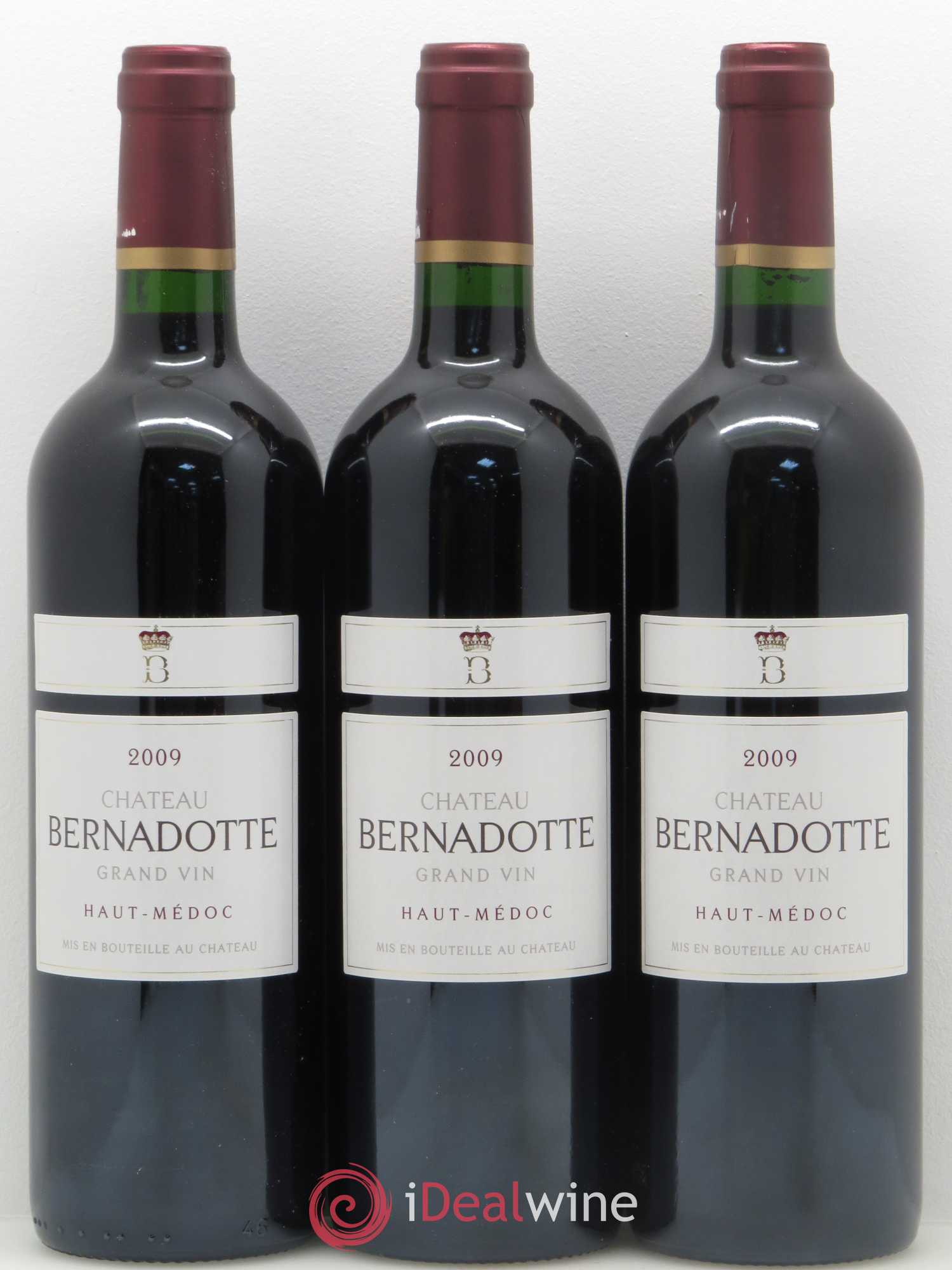 Château Bernadotte 2009 - Lot de 6 bouteilles - 2
