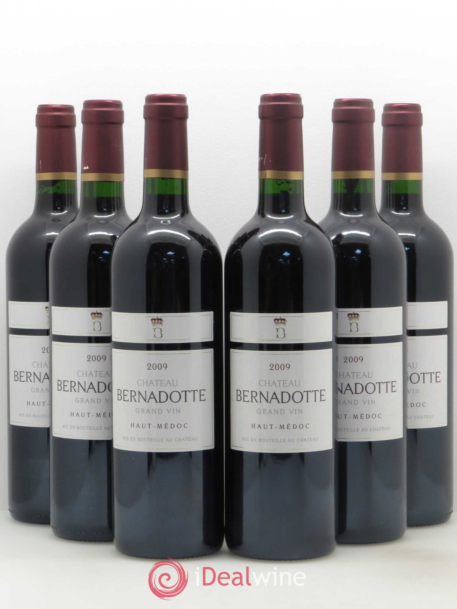 Château Bernadotte 2009 - Lot de 6 bouteilles - 0