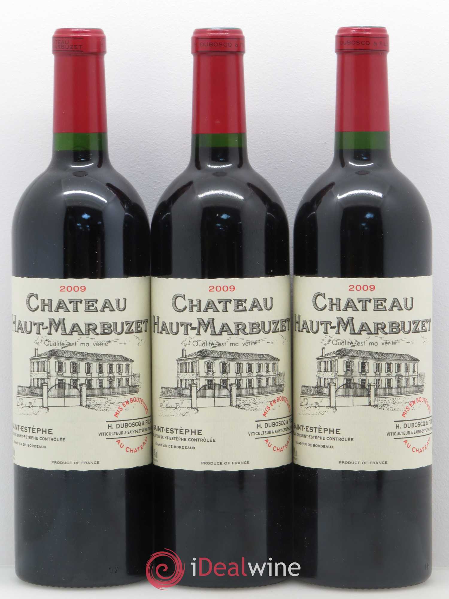Château Haut Marbuzet 2009 - Lot de 6 bouteilles - 2